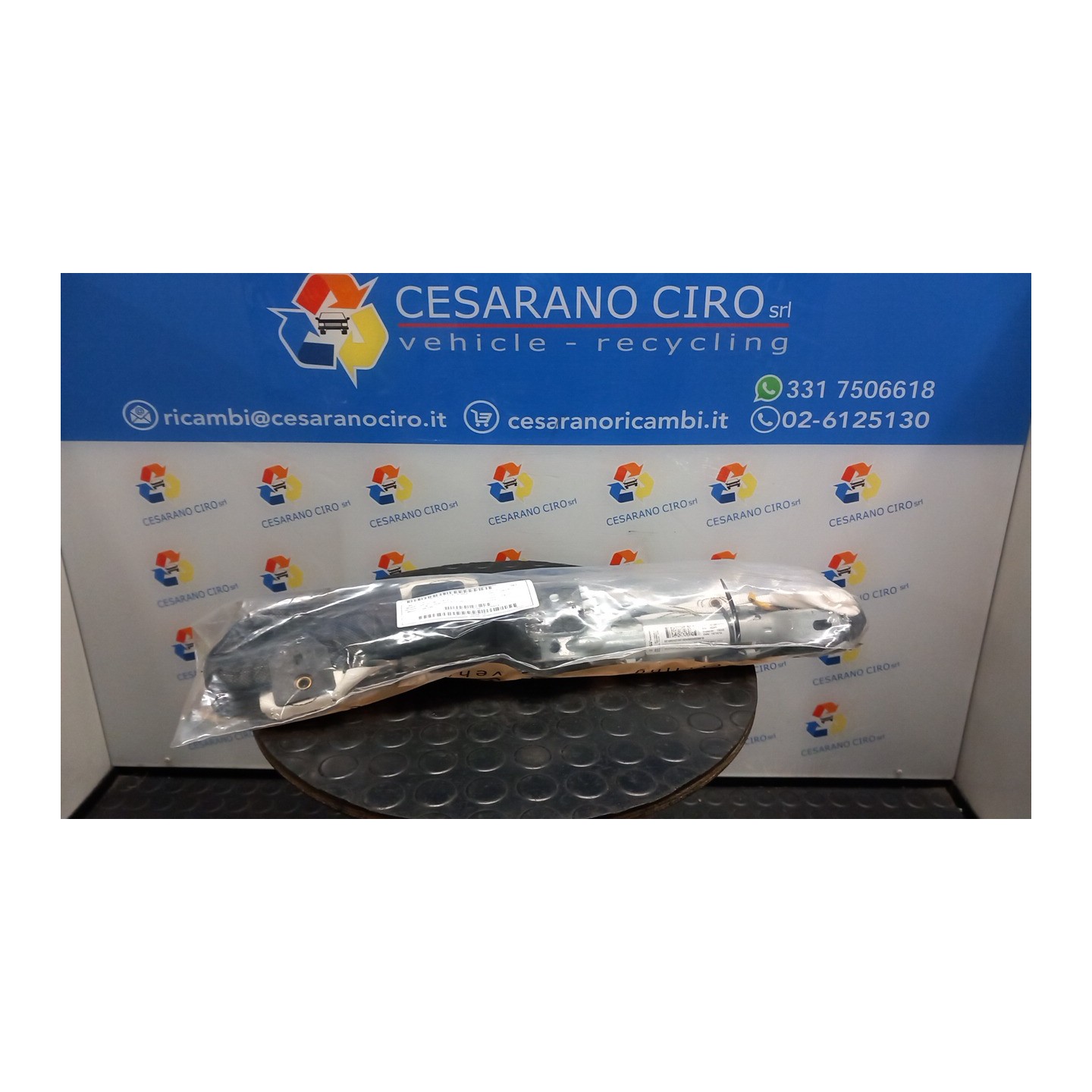 DISPOSITIVO AIRBAG A TENDINA SX. 041 FIAT 500 (83) (06/12-06/16) 199B1000 52009375