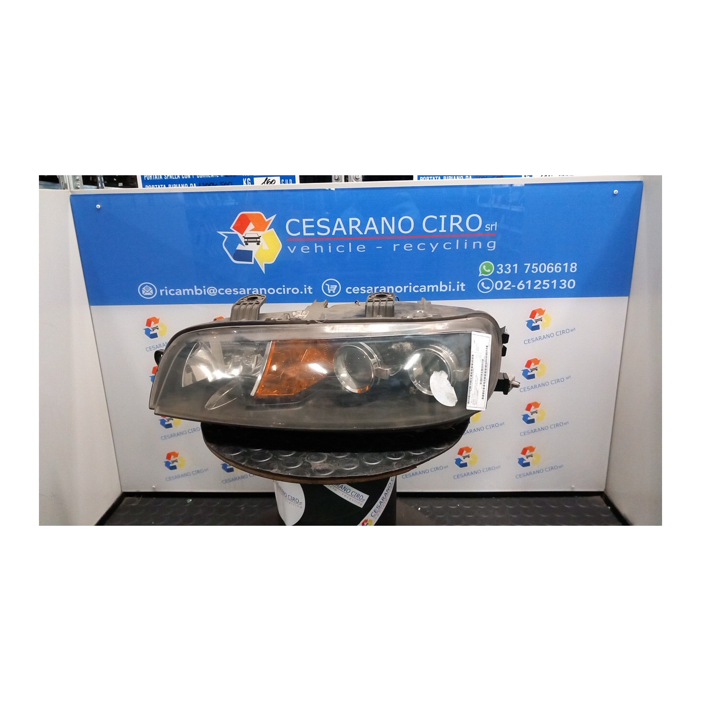PROIETTORE C/FENDINEBBIA SX. 044 FIAT PUNTO (1N/1P) (07/99-12/05) 188A4000 46814551