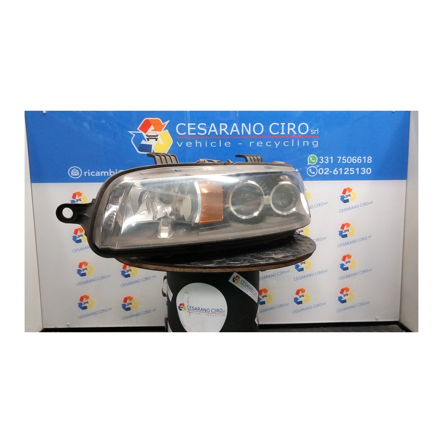 PROIETTORE C/FENDINEBBIA SX. 044 FIAT PUNTO (1N/1P) (07/99-12/05) 188A4000 46814551