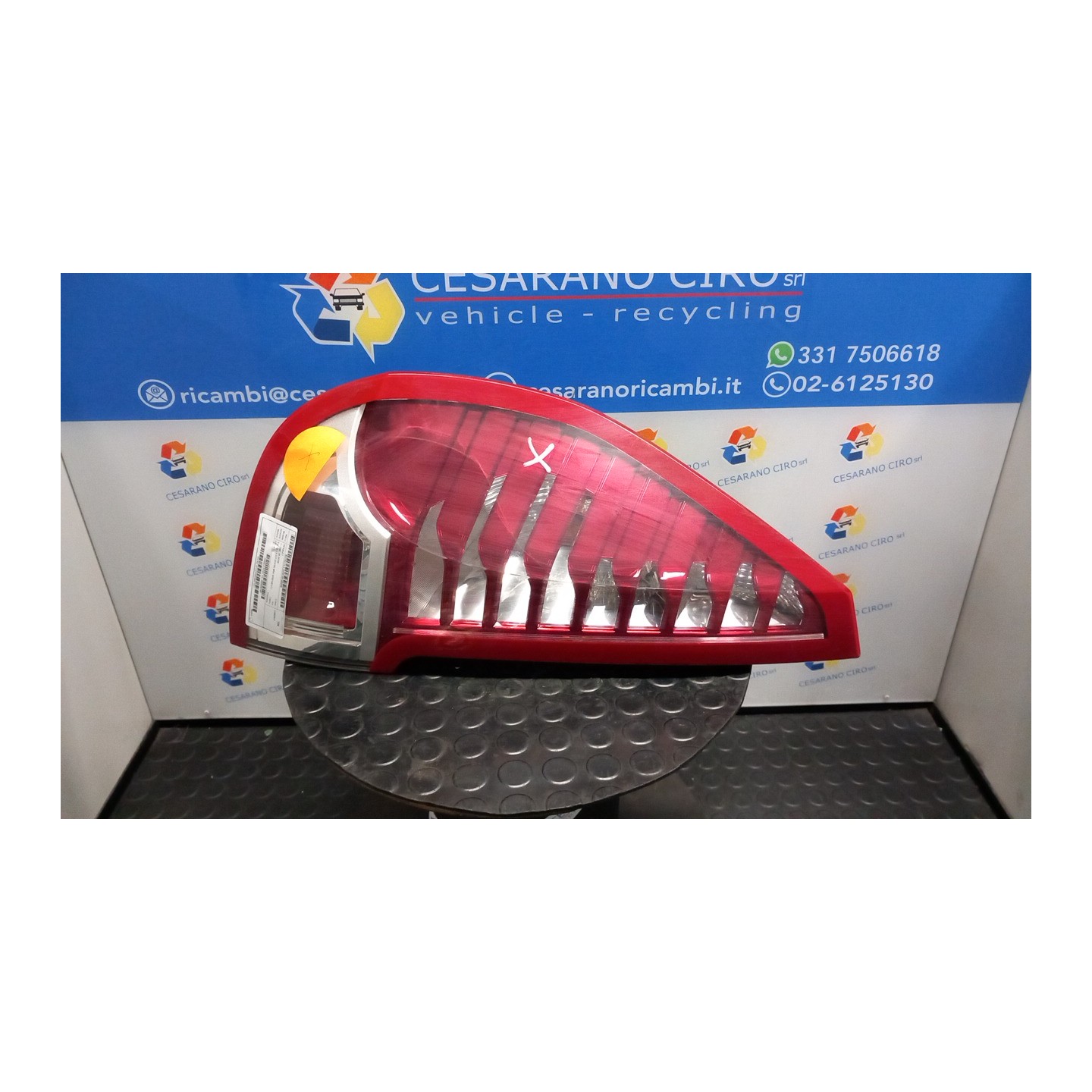 FANALE POST. SX. 048 RENAULT SCENIC 3A SERIE (04/09-10/13) K9KJ8 265550014R