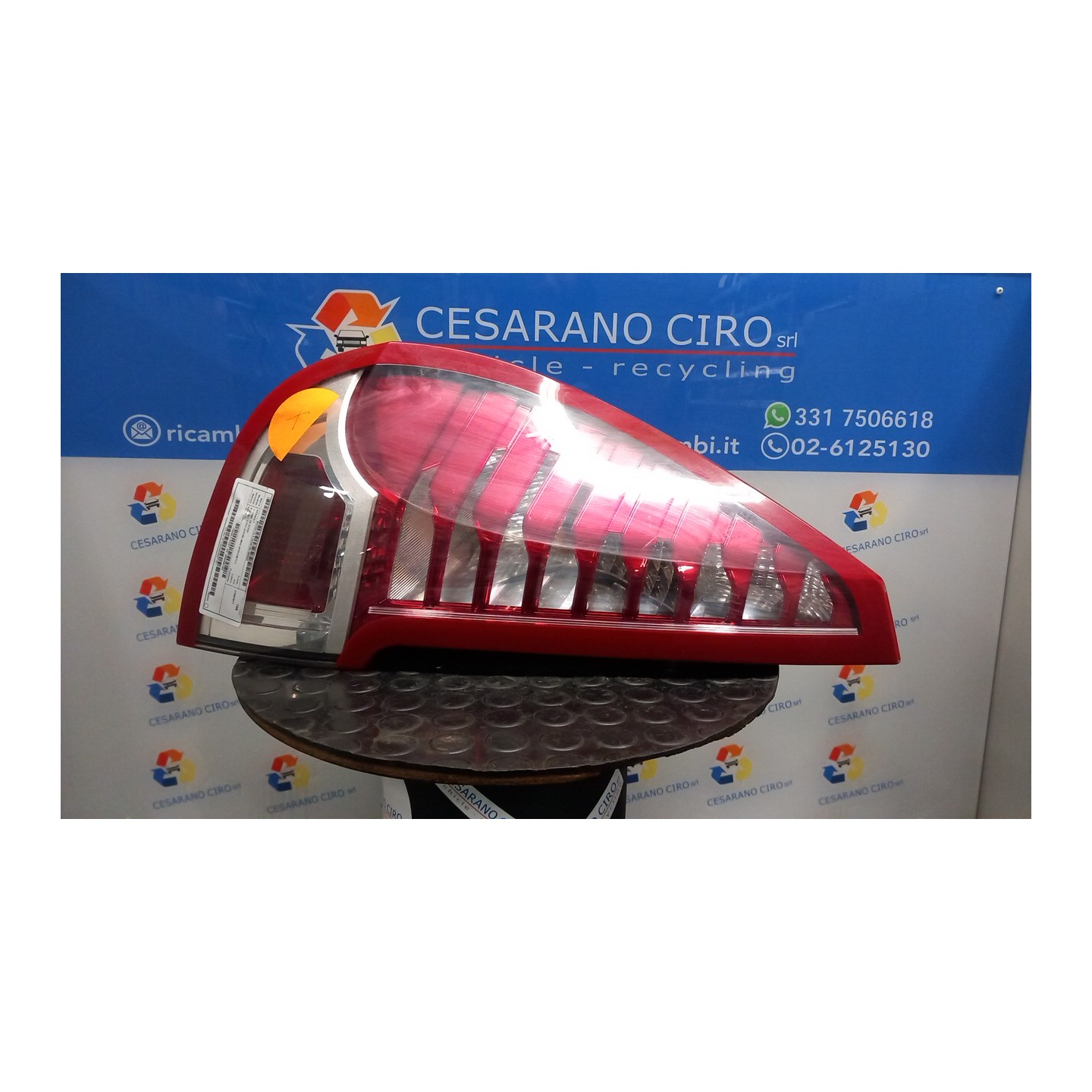 FANALE POST. SX. 048 RENAULT SCENIC 3A SERIE (04/09-10/13) K9KJ8 265550014R