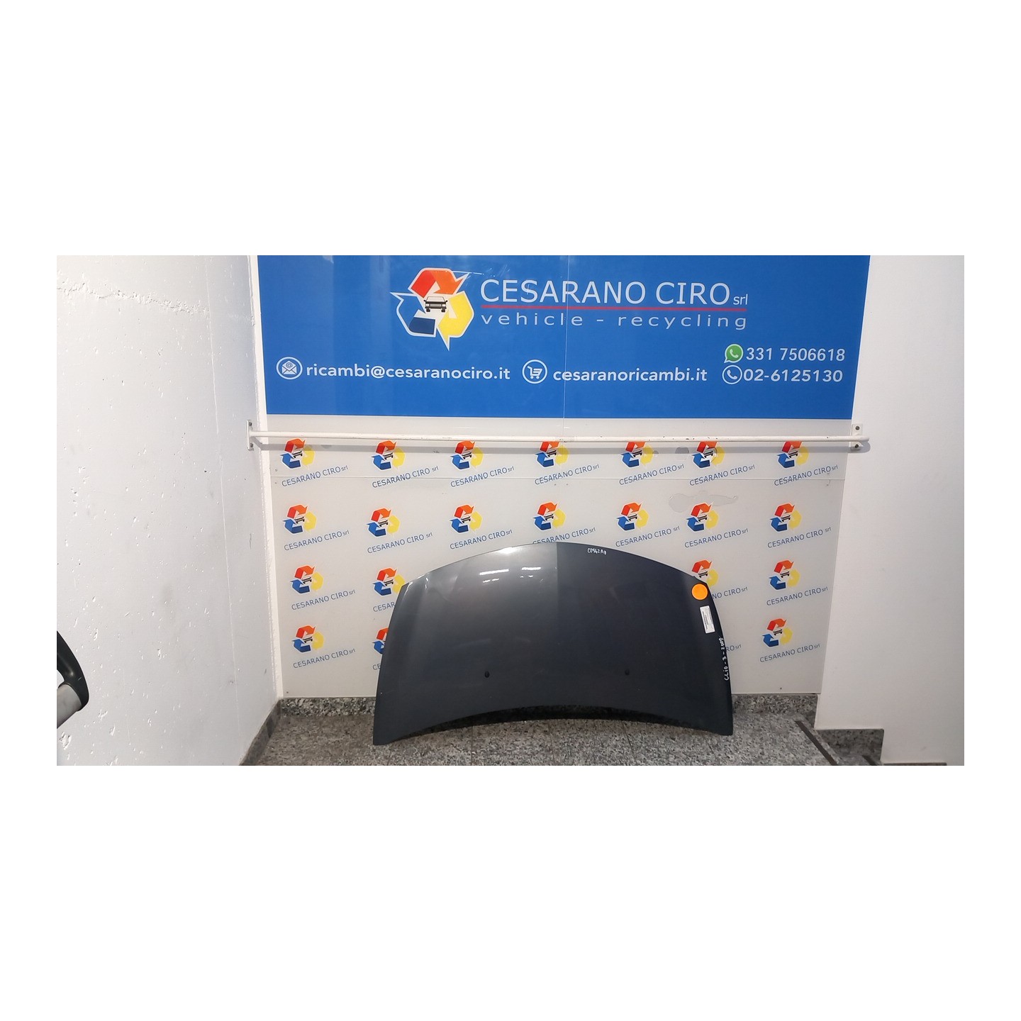 COFANO ANT. 063 RENAULT CLIO 3A SERIE (05/09-) K9KZ7 7751479109
