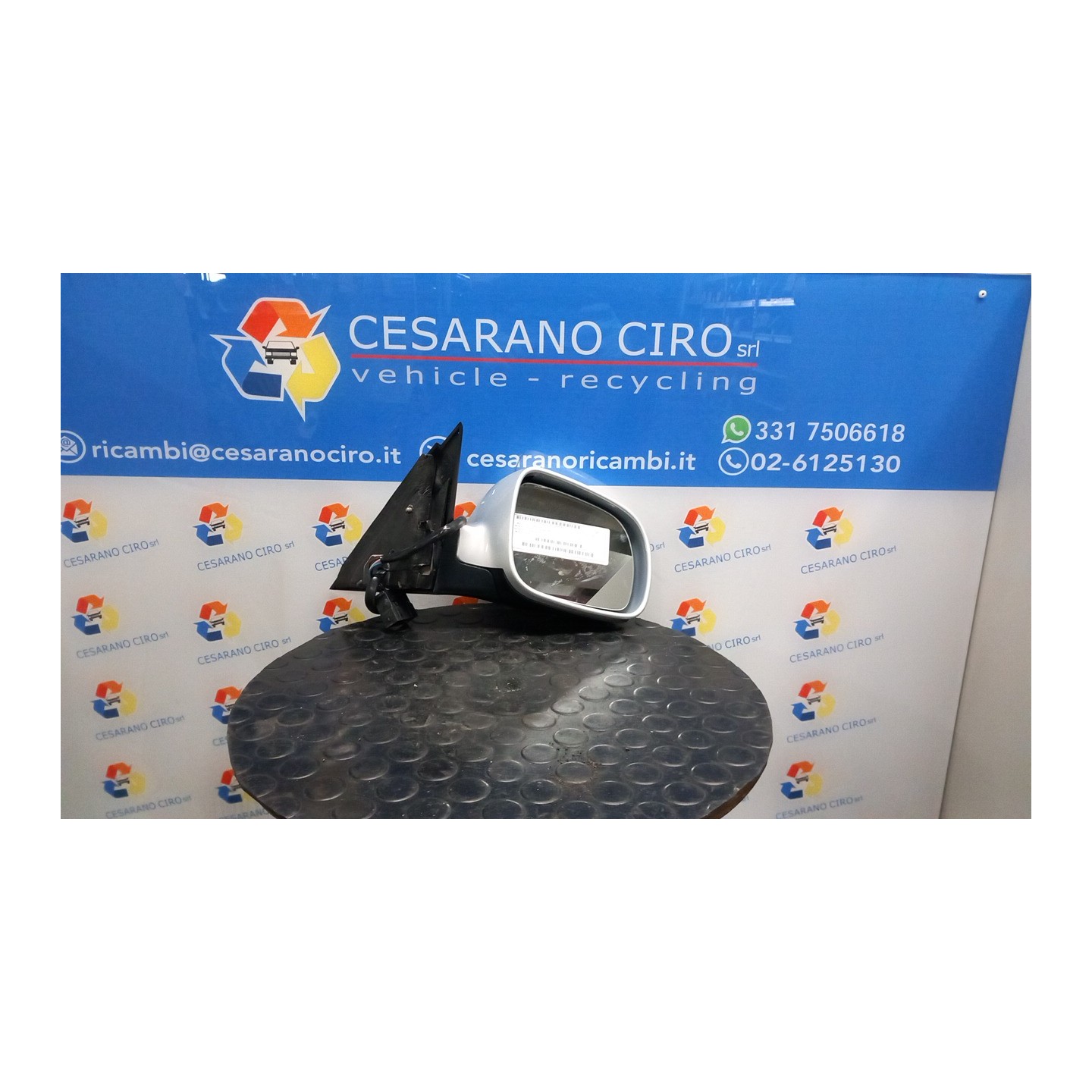RETROVISORE EST. REGOLAZ. ELETTR. DX. 090 VOLKSWAGEN PASSAT (3B) (08/96-04/03) ADR 3B185750801C