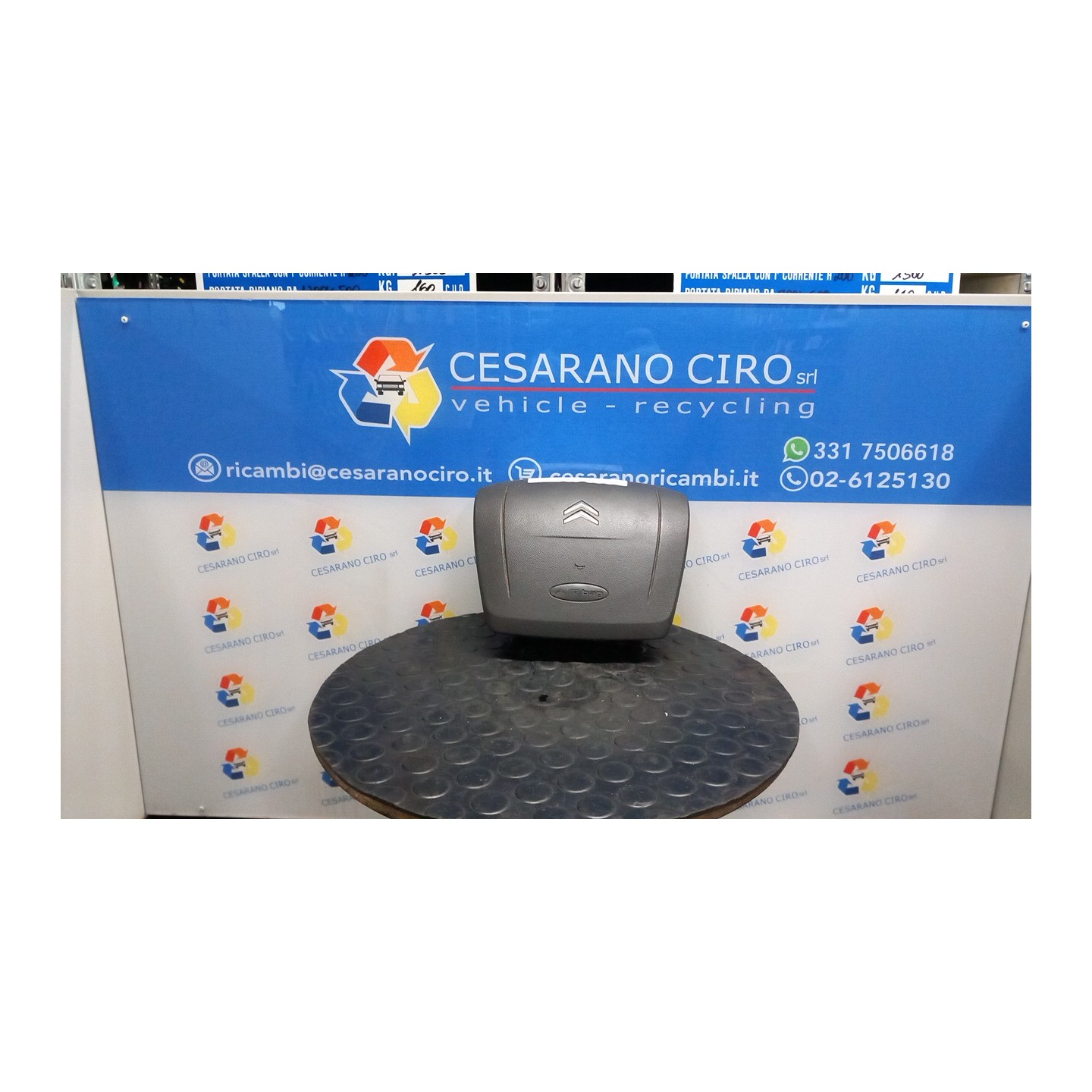 DISPOSITIVO AIRBAG LATO GUIDA 095 CITROEN JUMPER FURGONE (06/06-) 4HU 4112KE