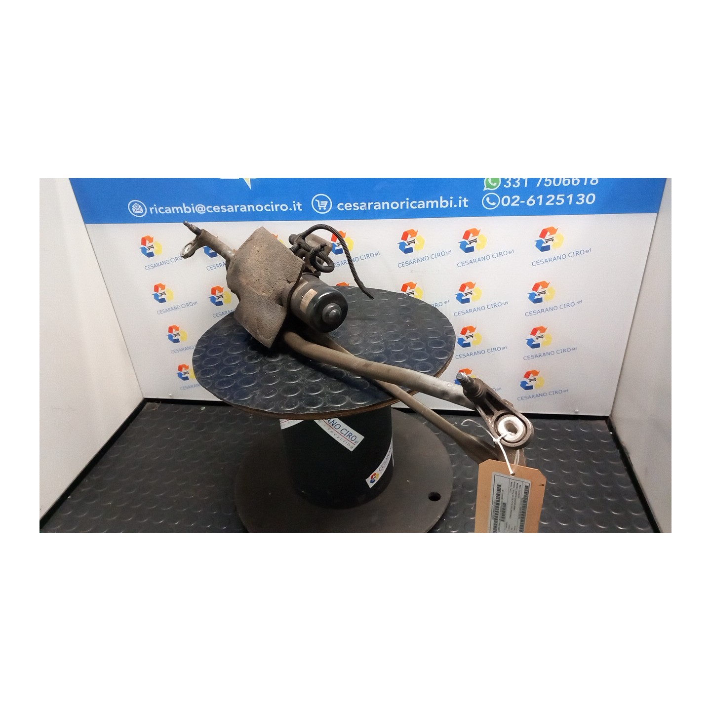 MECCANISMO TERGIPARABREZZA CON MOTORINO 100 CITROEN JUMPER FURGONE (06/06-) 4HU 6405PP