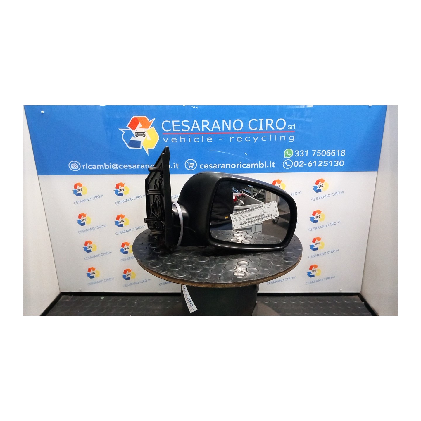 RETROVISORE EST. REGOLAZ. ELETTR. ACENTA DX. 011 NISSAN NOTE (E11E) (02/06-09/13) CR14 963019U126