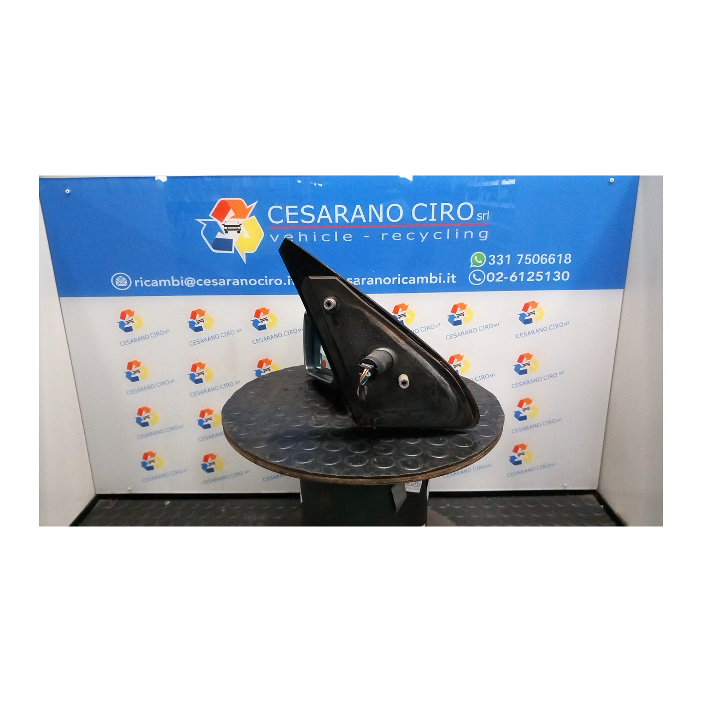 RETROVISORE EST. REGOLAZ. ELETTR. C/A/C SX. 021 ALFA ROMEO 146 (03/99-12/01) AR33503 152235080