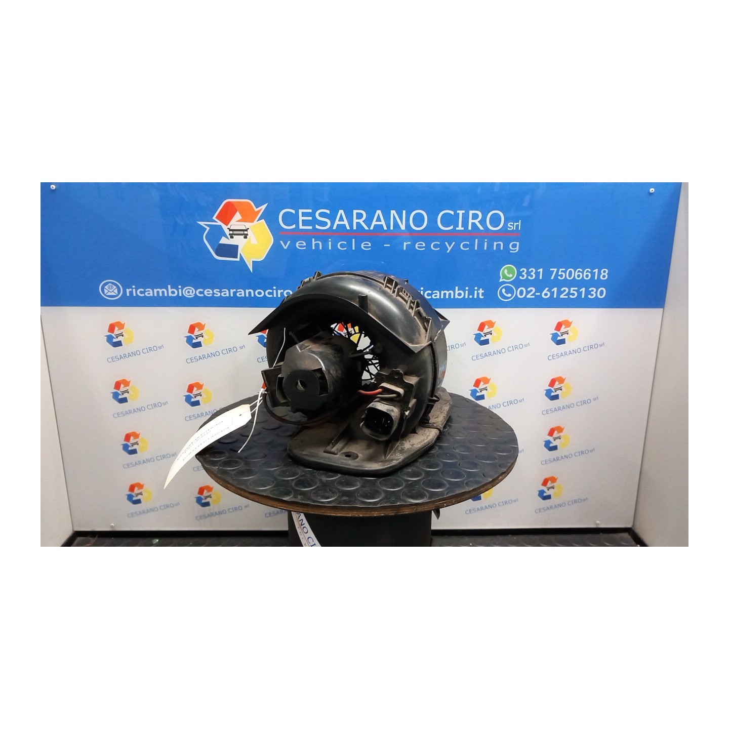 MOTORINO VENTILAZIONE ABITACOLO -12/03 031 RENAULT KANGOO (04/03-03/09) D4FF7 7701059205