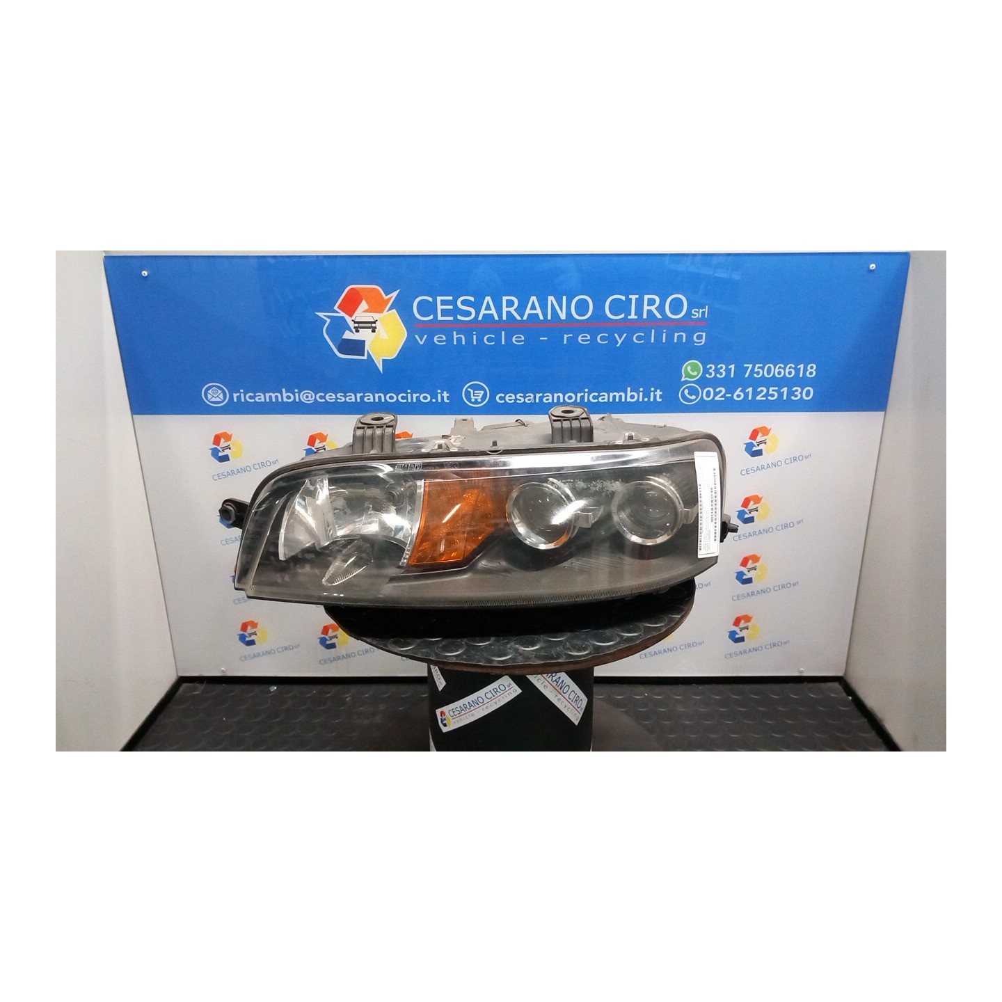 PROIETTORE C/FENDINEBBIA SX. 038 FIAT PUNTO (1N/1P) (07/99-12/05) 188A5000 51712397