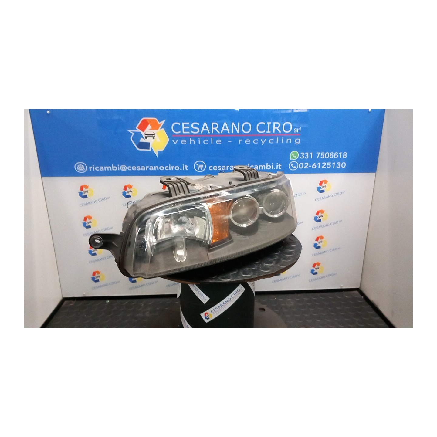 PROIETTORE C/FENDINEBBIA SX. 038 FIAT PUNTO (1N/1P) (07/99-12/05) 188A5000 51712397