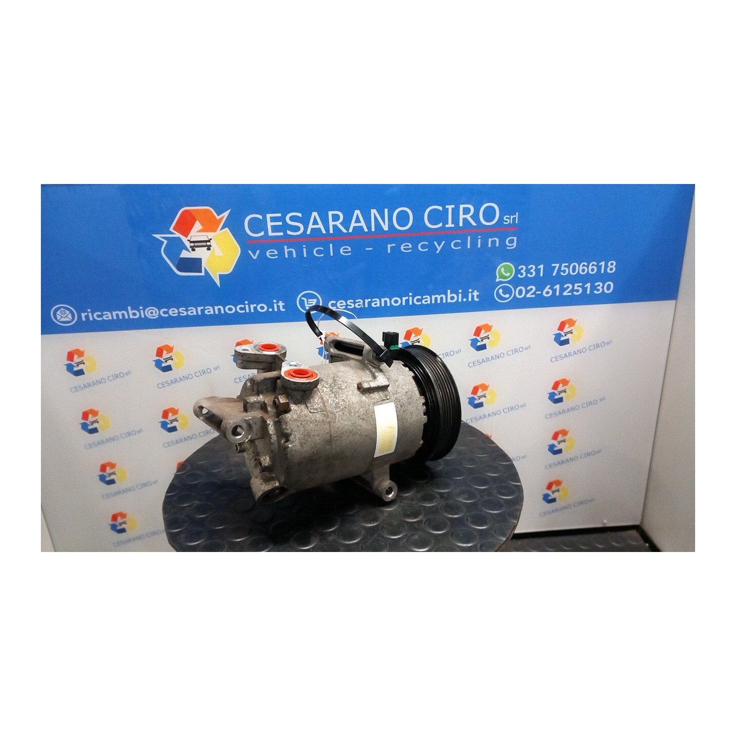 COMPRESSORE A/C 051 CITROEN JUMPER FURGONE (06/06-) 4HU 6453SR