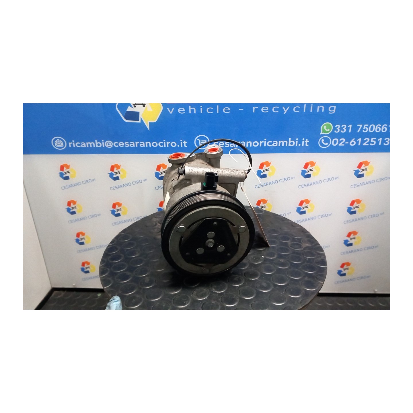 COMPRESSORE A/C 051 CITROEN JUMPER FURGONE (06/06-) 4HU 6453SR