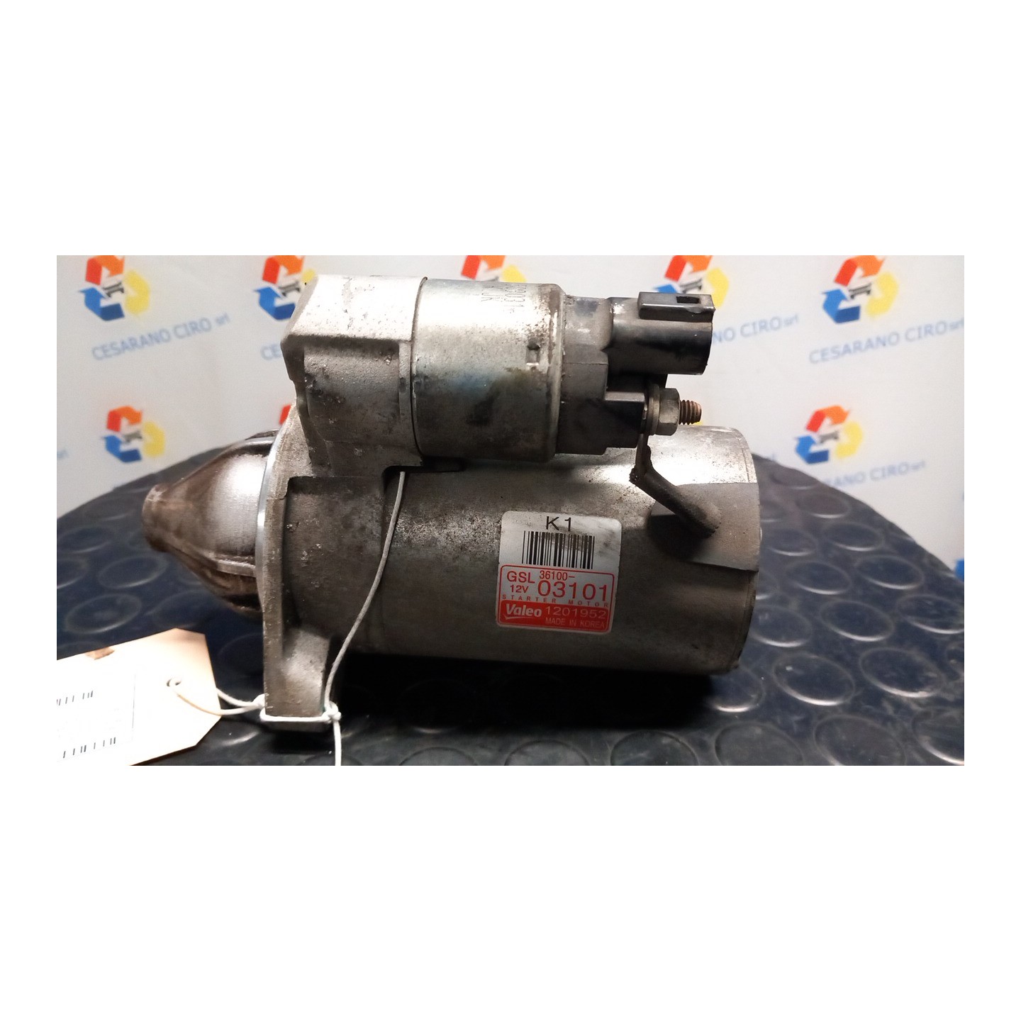 MOTORINO AVVIAMENTO 068 KIA RIO 3A SERIE (01/15-10/17) G4LA 3610003101