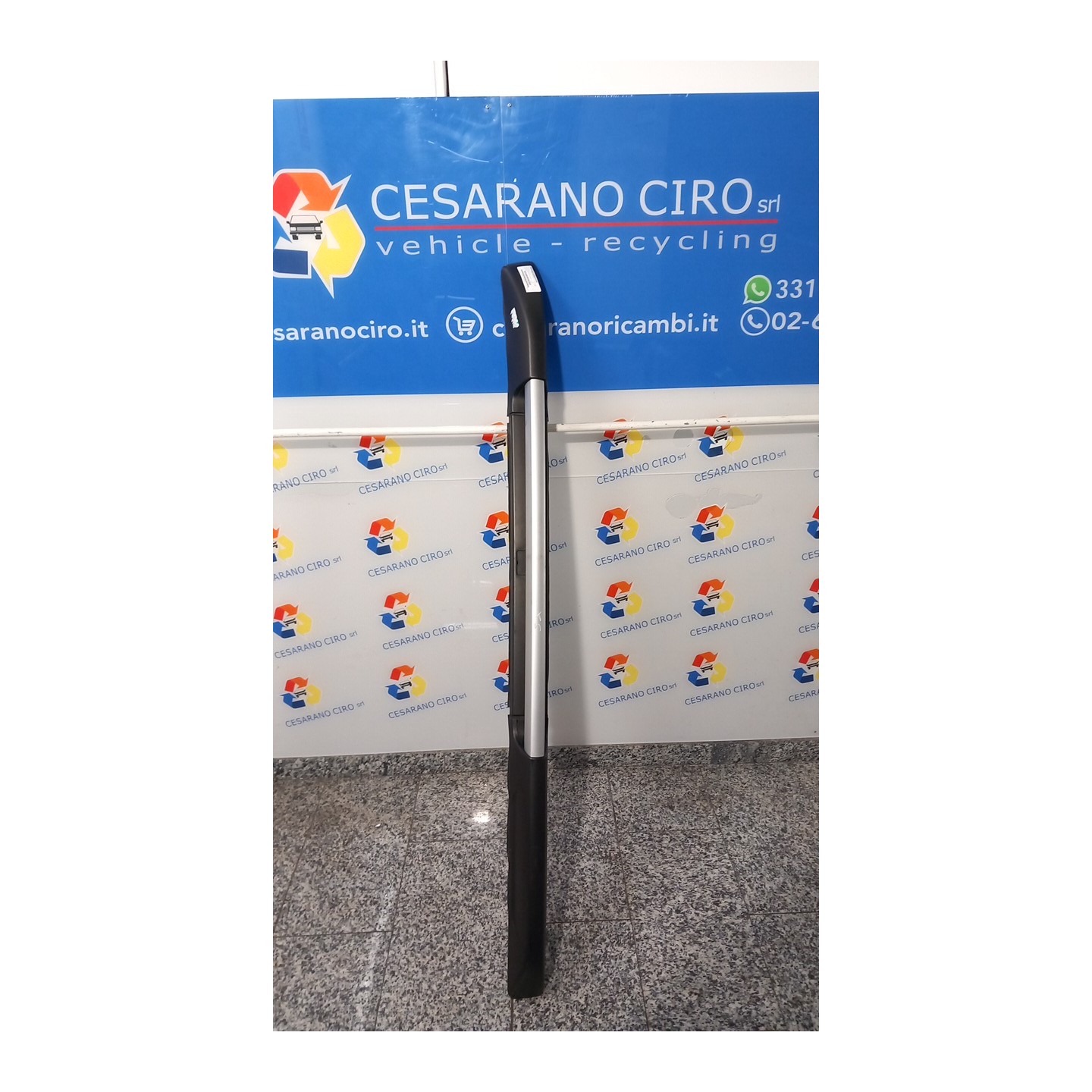 BARRA LONGITUDINALE TETTO SX 117 DACIA DUSTER (03/10-12/13) K9KE8 NBA023148003004