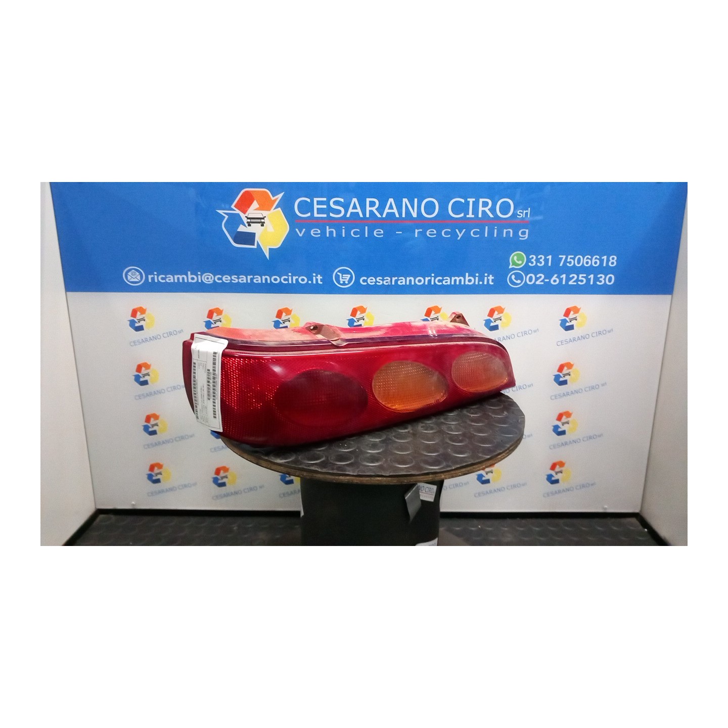 FANALE POST. SX. 117 FIAT SEICENTO (1E) (02/98-07/05) 187A1000 46511339