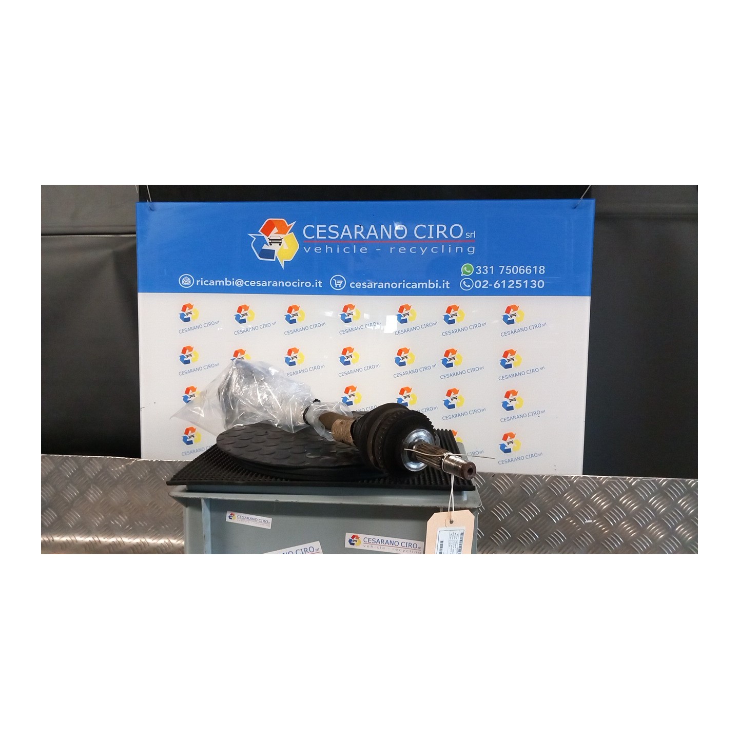 SEMIALBERO ANT. COMPL. SX. 005 RENAULT CLIO 2A SERIE (05/01-11/10) D4FB7 7700110484