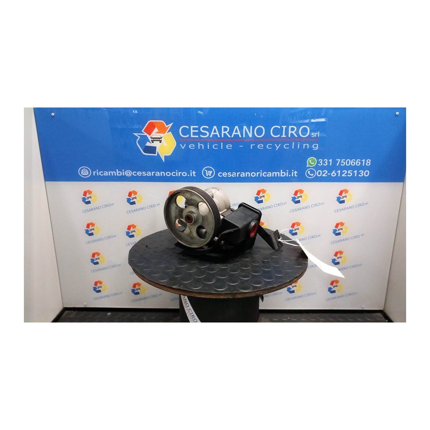POMPA SERVOSTERZO PEZZO DA TELECODIFICARE 030 PEUGEOT 206 PLUS (02/09-) 8HZ 400881