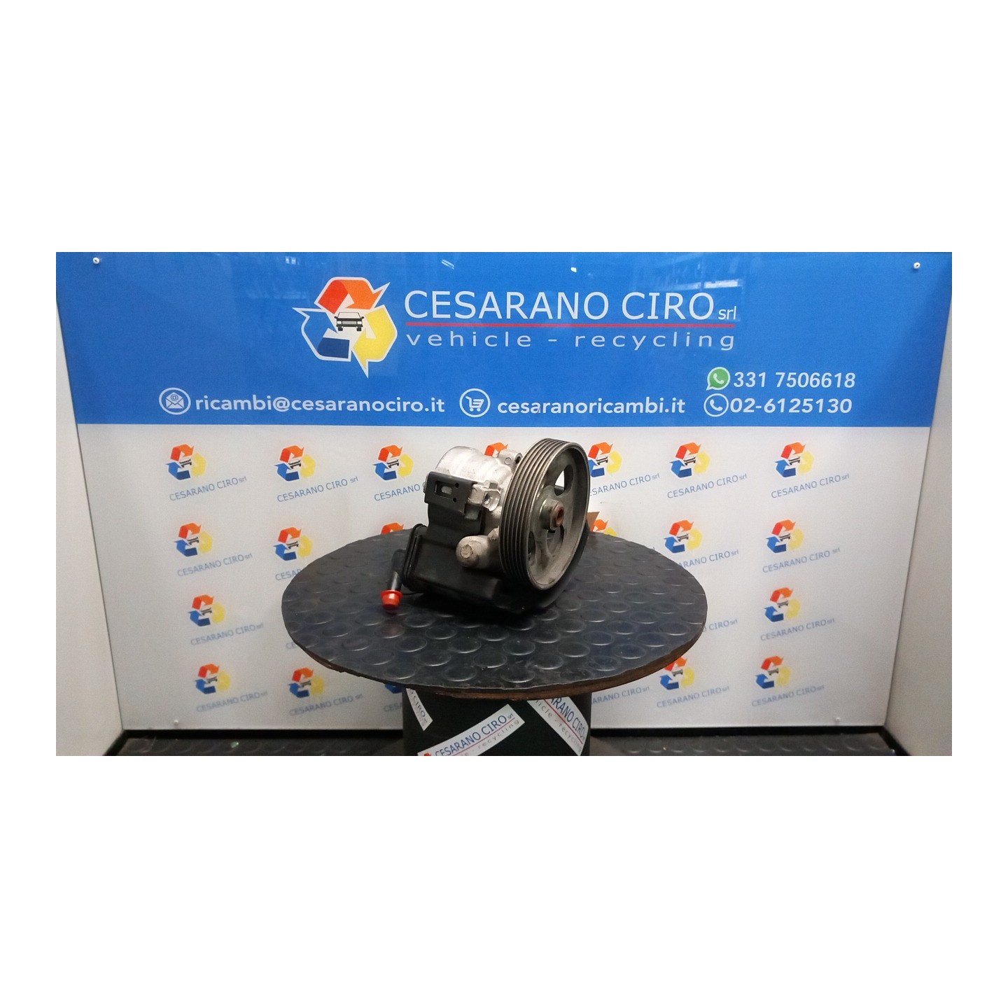 POMPA SERVOSTERZO PEZZO DA TELECODIFICARE 030 PEUGEOT 206 PLUS (02/09-) 8HZ 400881