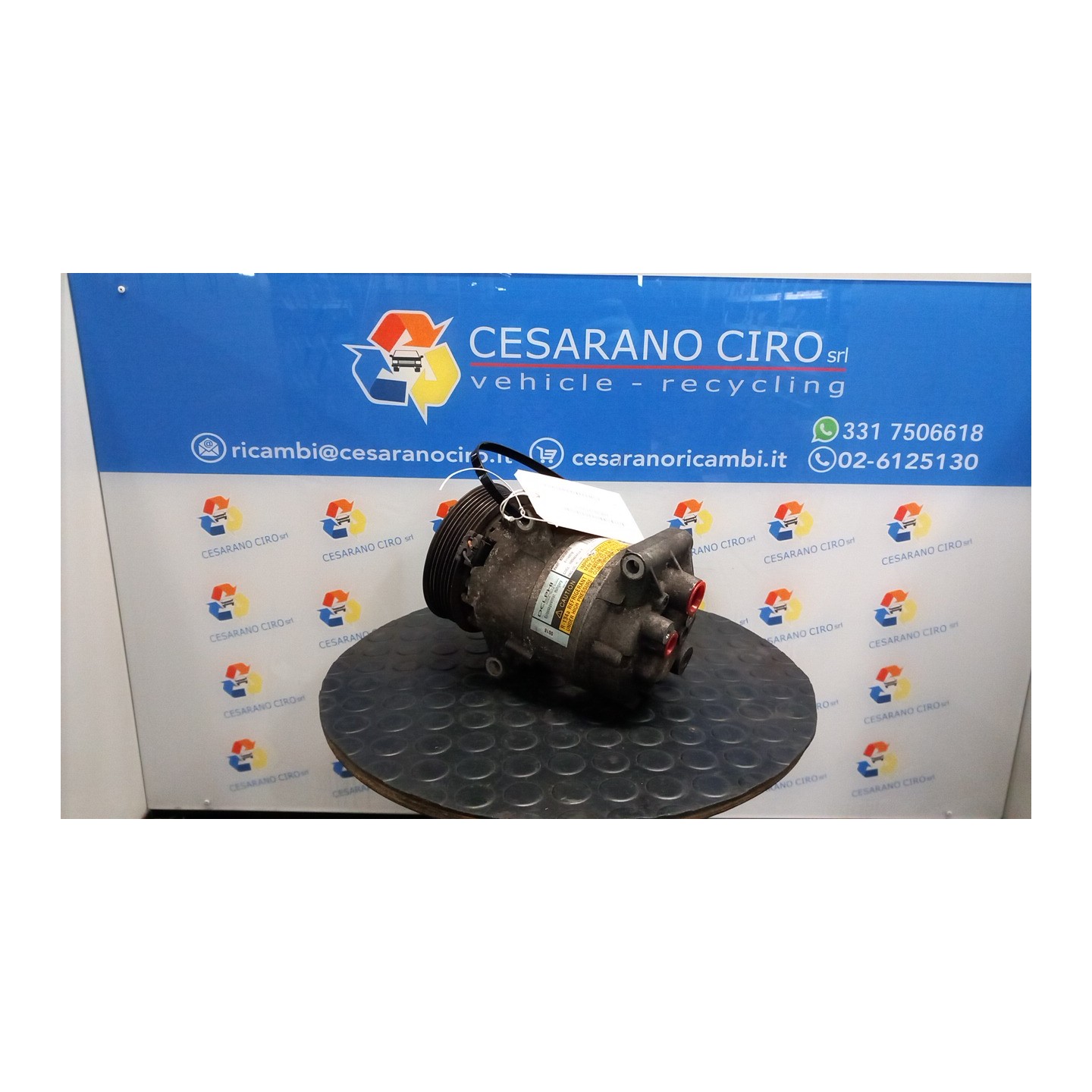 COMPRESSORE A/C 038 NISSAN ALMERA (N16E) (03/00-10/06) QG15 926009F501