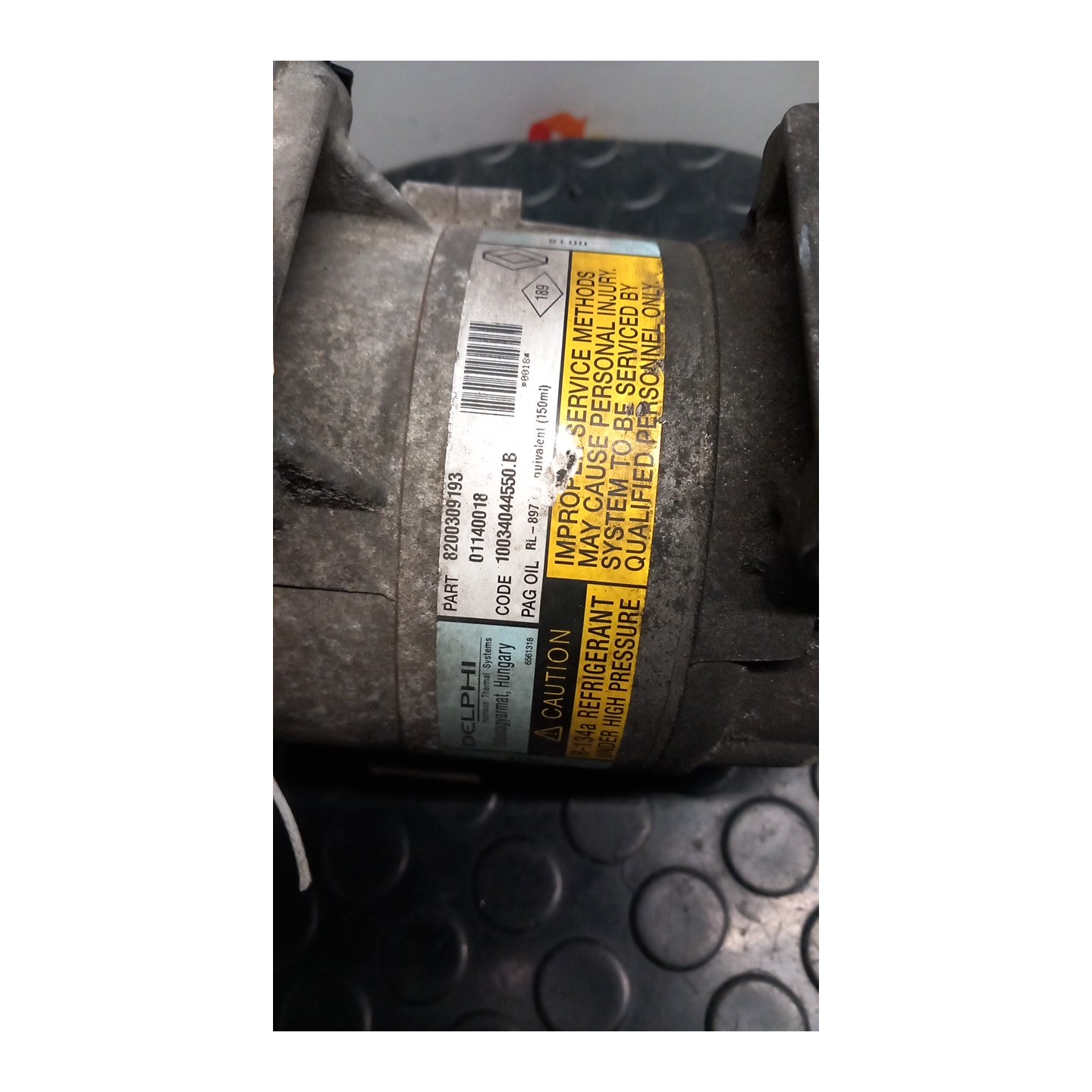 COMPRESSORE A/C 038 NISSAN ALMERA (N16E) (03/00-10/06) QG15 926009F501