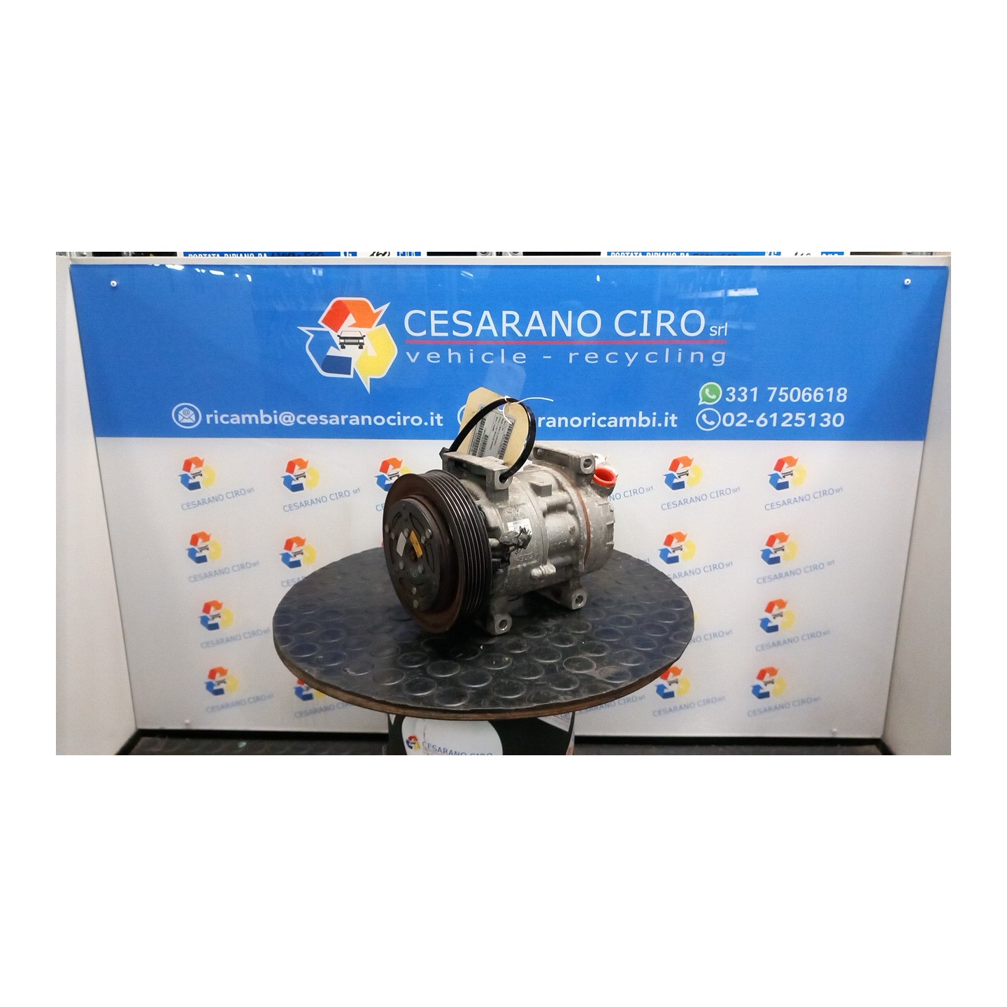 COMPRESSORE A/C C/A/C,C/A/C AUTO 044 FIAT BRAVO (3L) (01/07-03/10) 192A8000 51752531