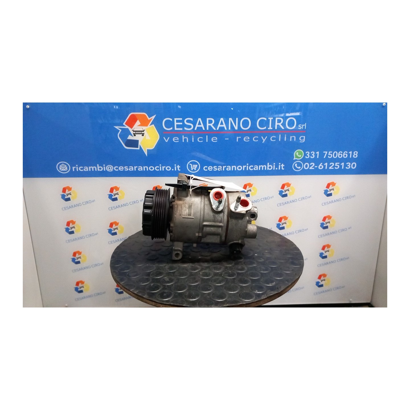 COMPRESSORE A/C 045 JEEP PATRIOT (MK) (09/07-) BWD K55111423AF