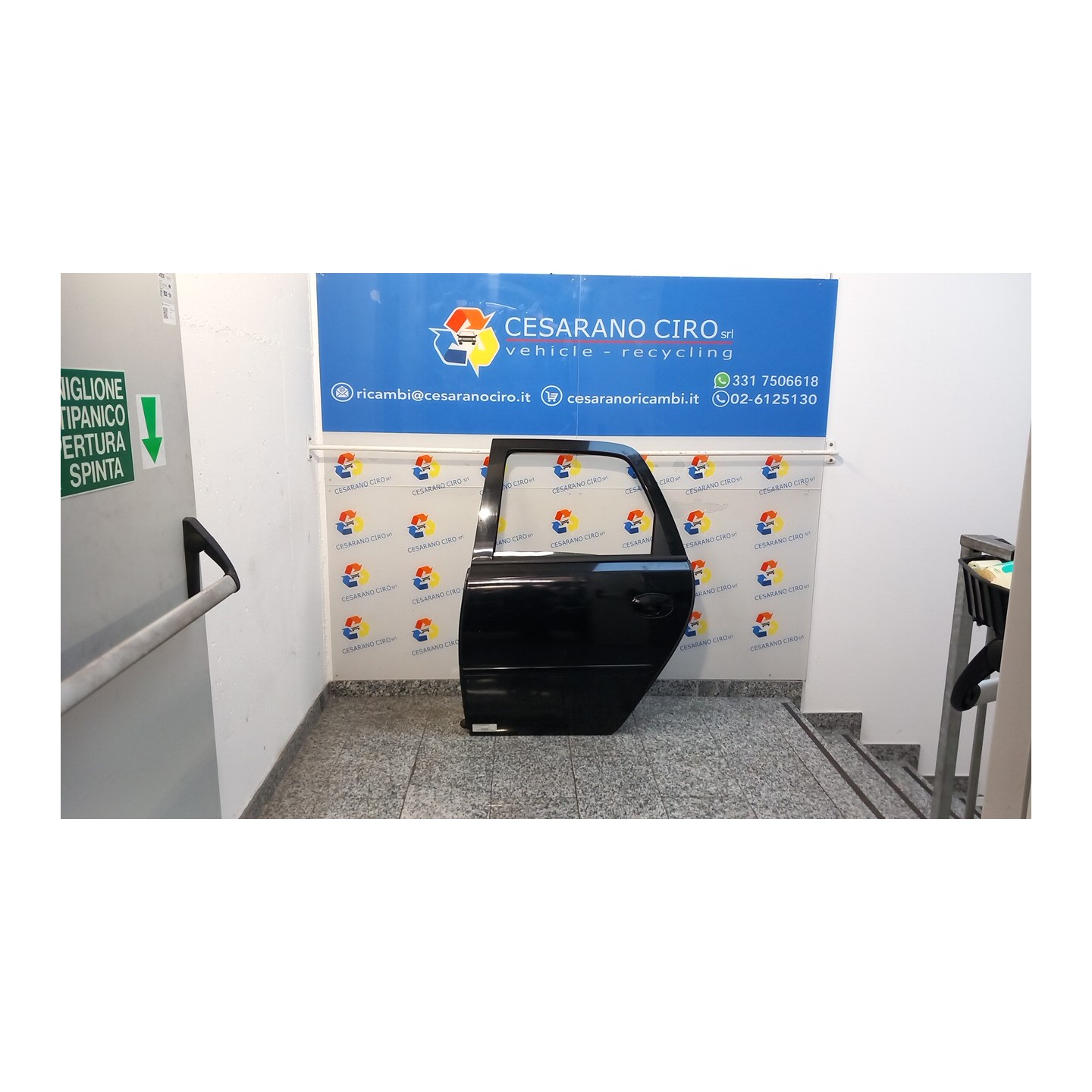 PORTA POST. SX. 075 OPEL MERIVA (X03) (03/03-12/10) Z14XEP 13149681