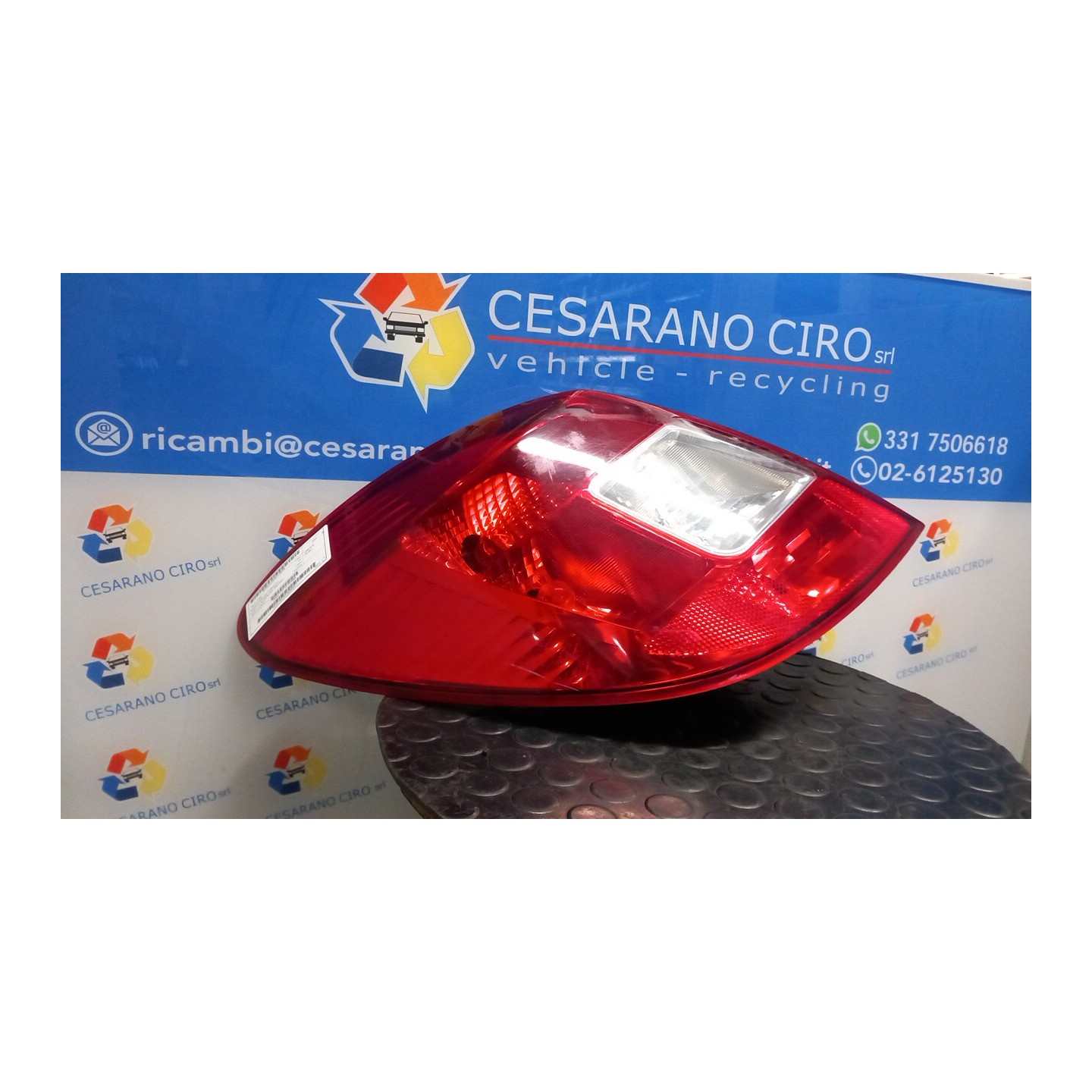 FANALE POST. SX. 105 OPEL CORSA (S07) (07/06-02/11) A12XER 93189092