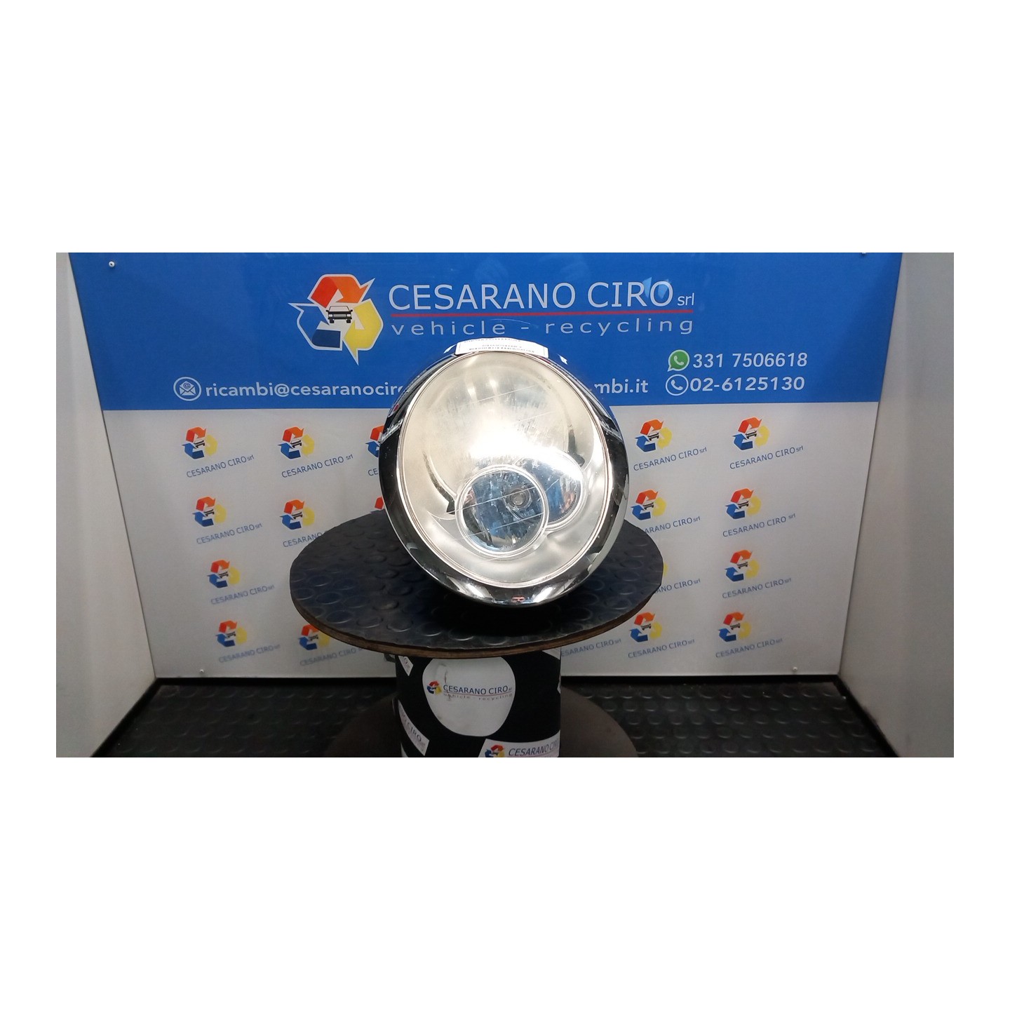 PROIETTORE SX. 026 MINI MINI (R50/R53) (07/01-07/06) W10B16A 63126911703