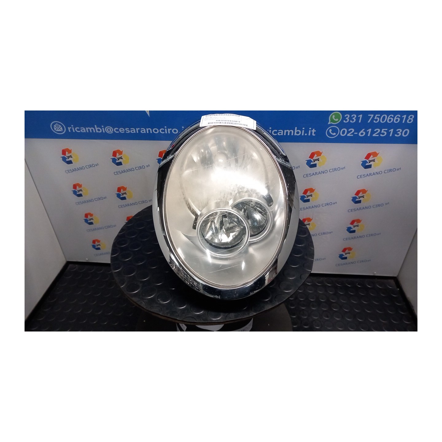 PROIETTORE SX. 026 MINI MINI (R50/R53) (07/01-07/06) W10B16A 63126911703