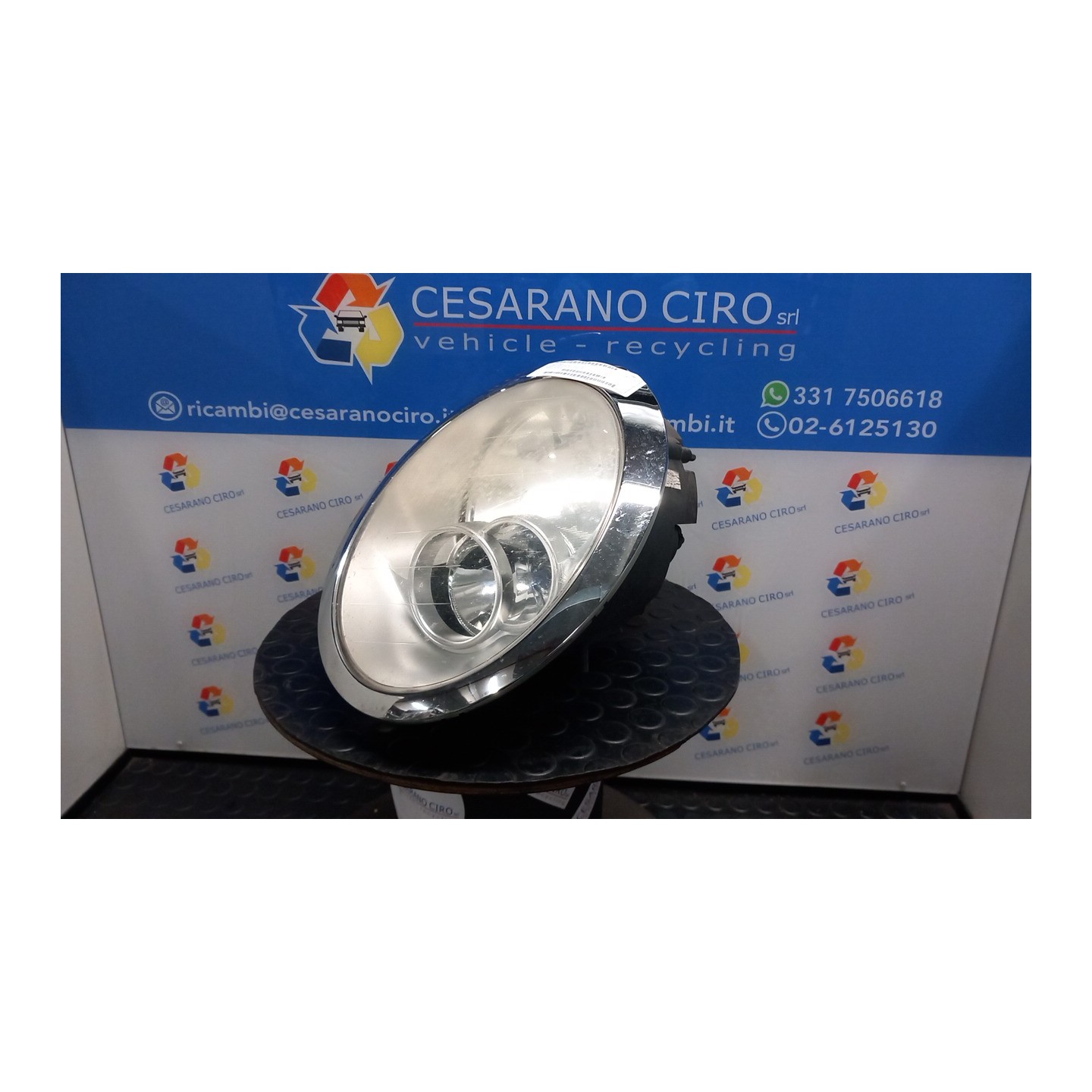 PROIETTORE SX. 026 MINI MINI (R50/R53) (07/01-07/06) W10B16A 63126911703