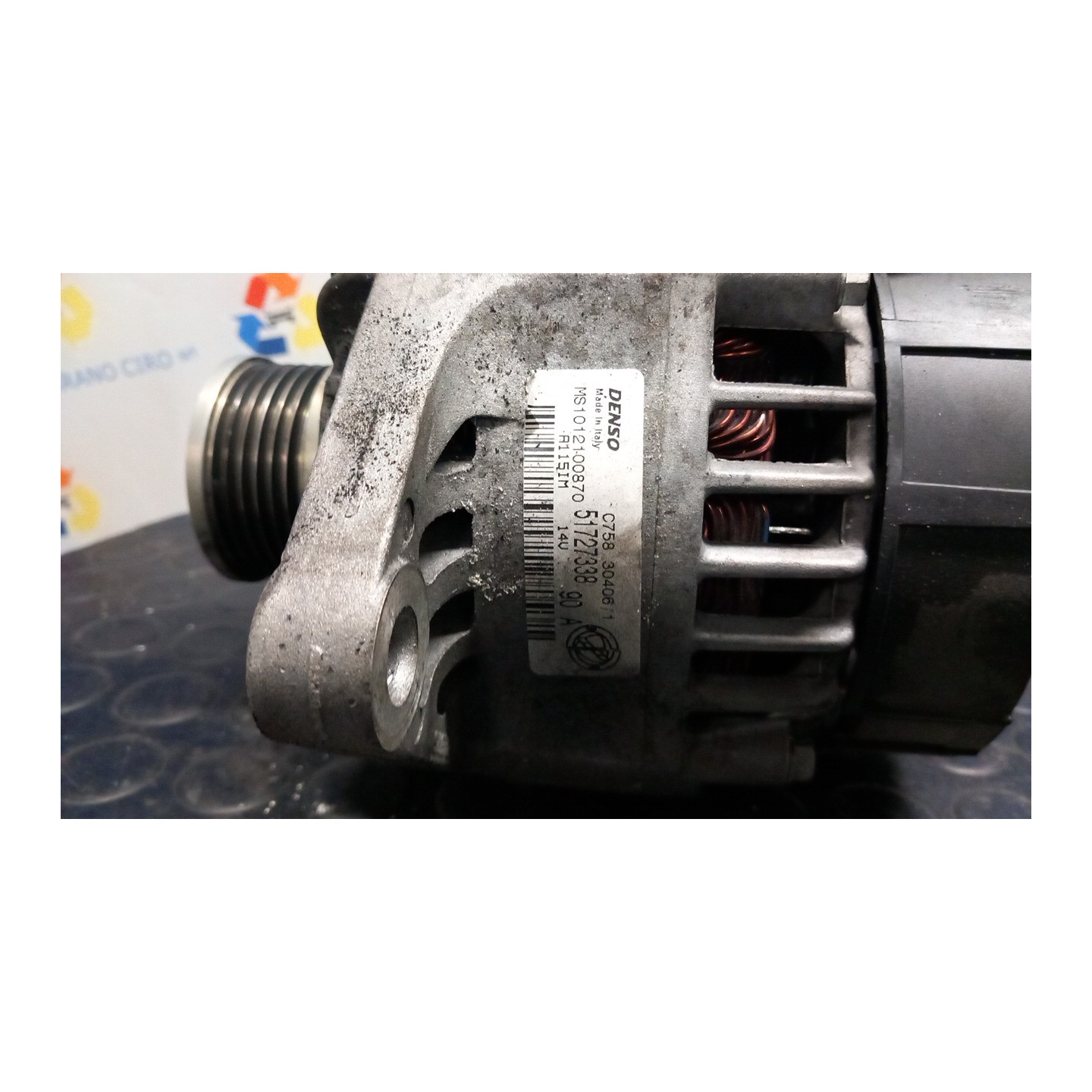 ALTERNATORE 90A,  A/C 033 FIAT STILO (2V) (11/03-06/09) 192A8000 51859058