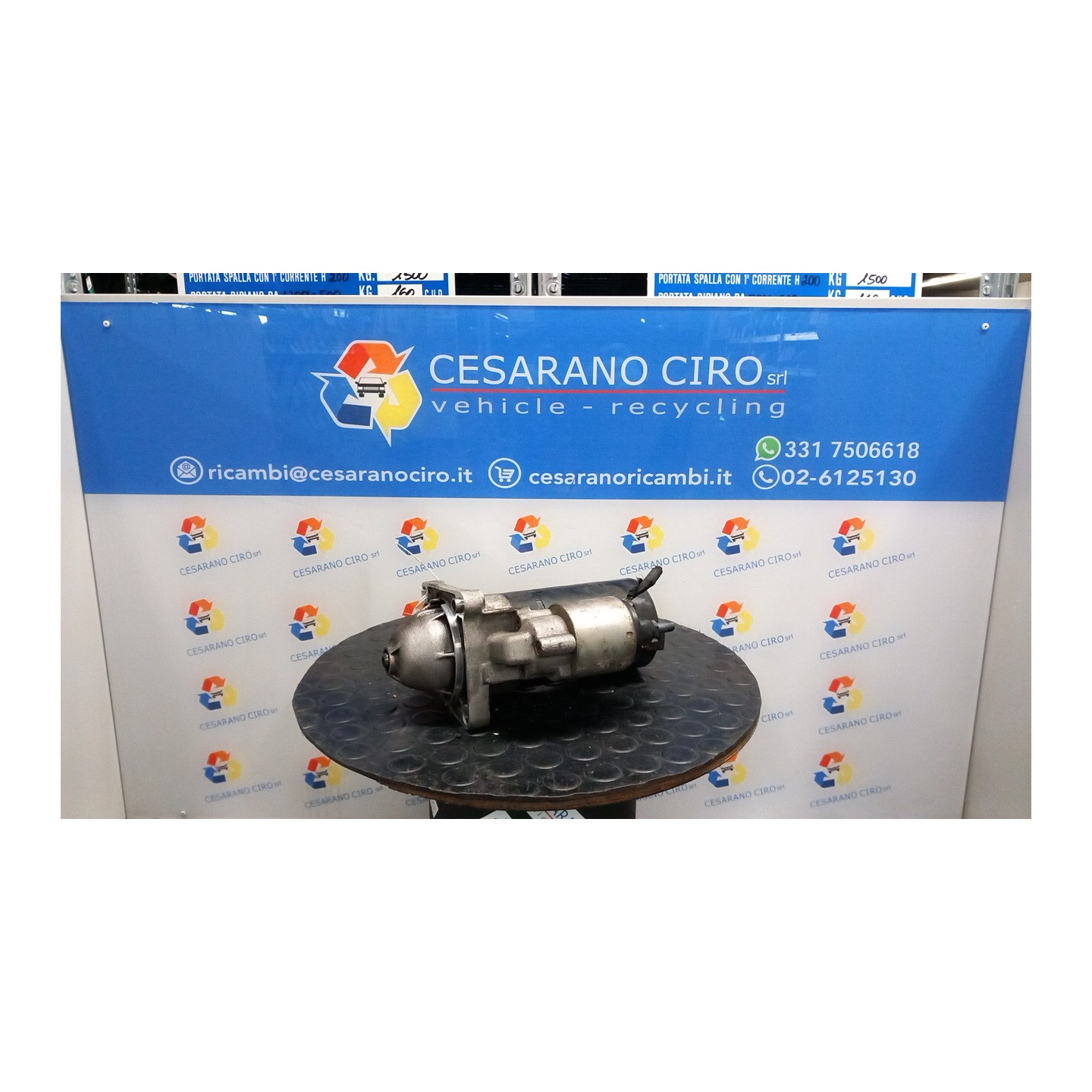MOTORINO AVVIAMENTO 039 FIAT SEDICI (3B) (02/06-11/11) D19AA 71746669