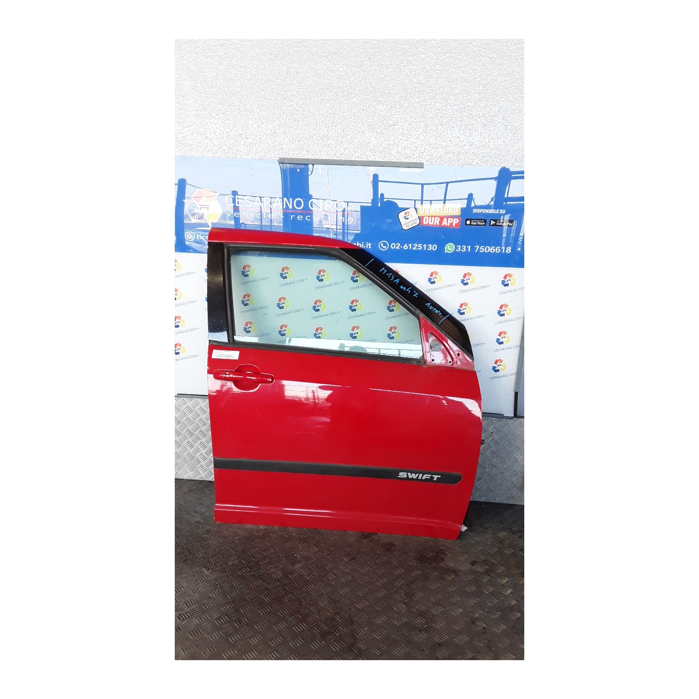 PORTA ANT. DX. 075 SUZUKI SWIFT (04/05-02/11) M13A 6800162J00000