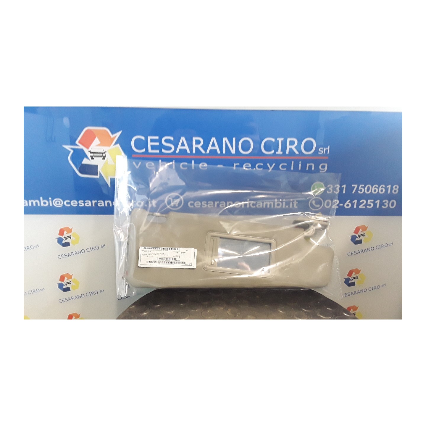 ALETTA PARASOLE PARABREZZA DX. 056 FIAT IDEA (4D/2S) (10/03-12/12) 188A9000 735361684