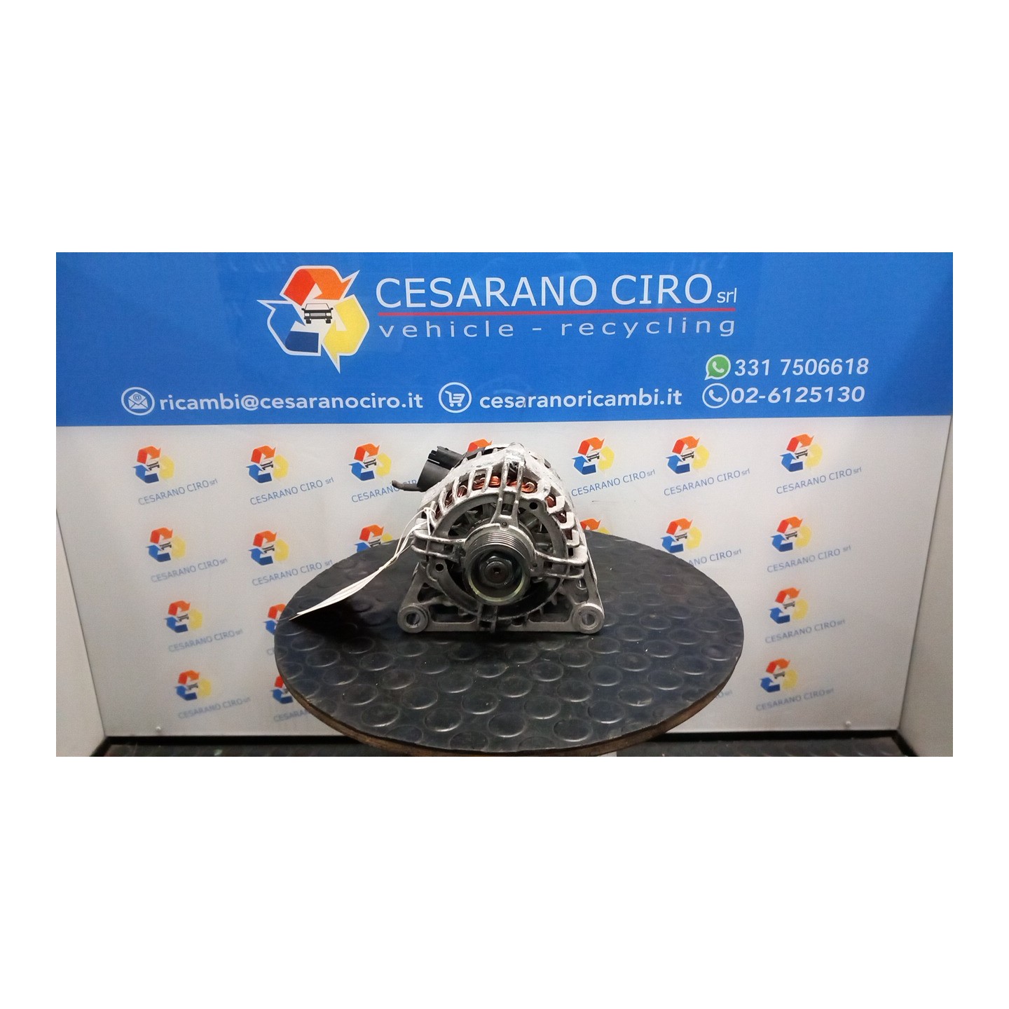 ALTERNATORE 80AMP MITSUBISHI 003 PEUGEOT 207 (04/06-06/09) KFV 5705KW