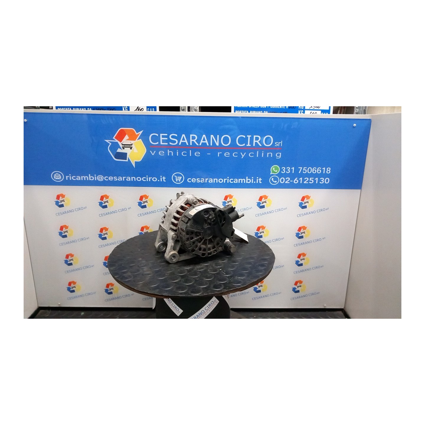 ALTERNATORE 80AMP MITSUBISHI 003 PEUGEOT 207 (04/06-06/09) KFV 5705KW
