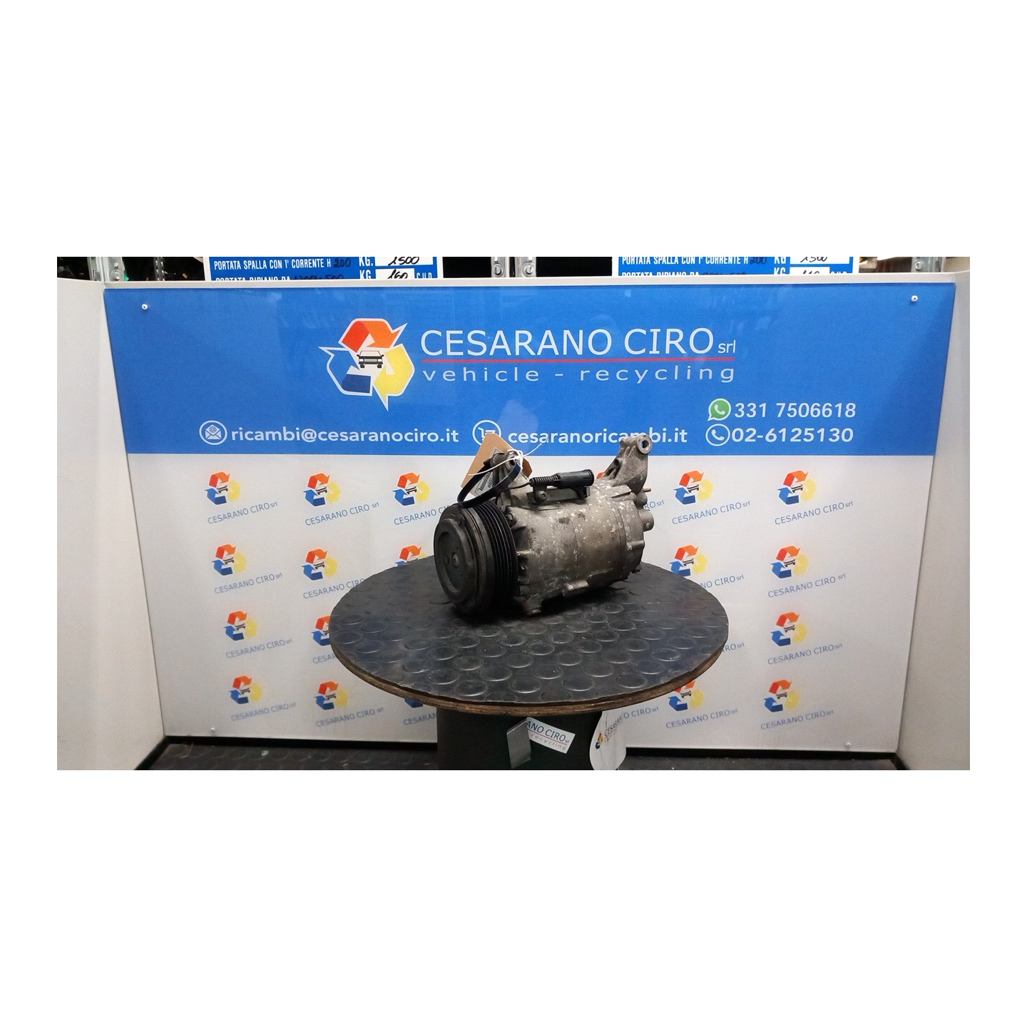 COMPRESSORE A/C 036 MINI MINI (R50/R53) (07/01-07/06) W10B16A 64526918122