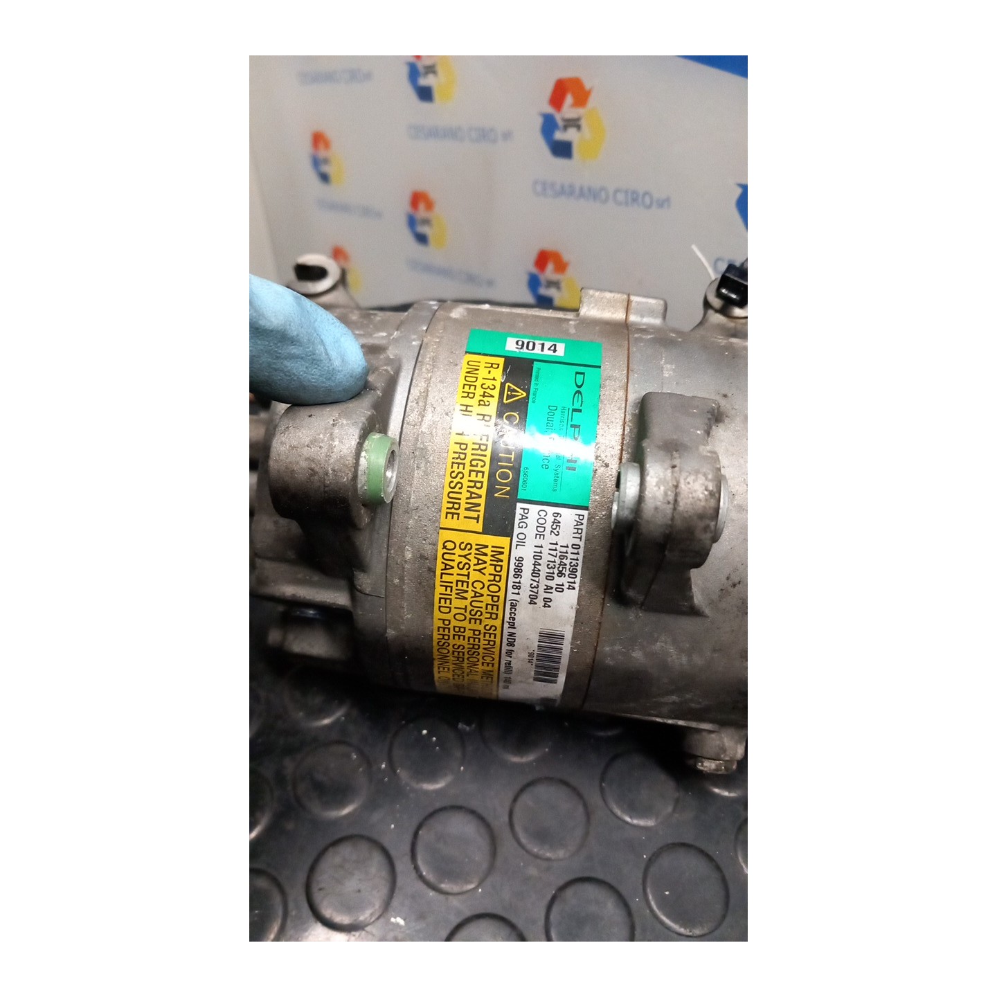 COMPRESSORE A/C 036 MINI MINI (R50/R53) (07/01-07/06) W10B16A 64526918122