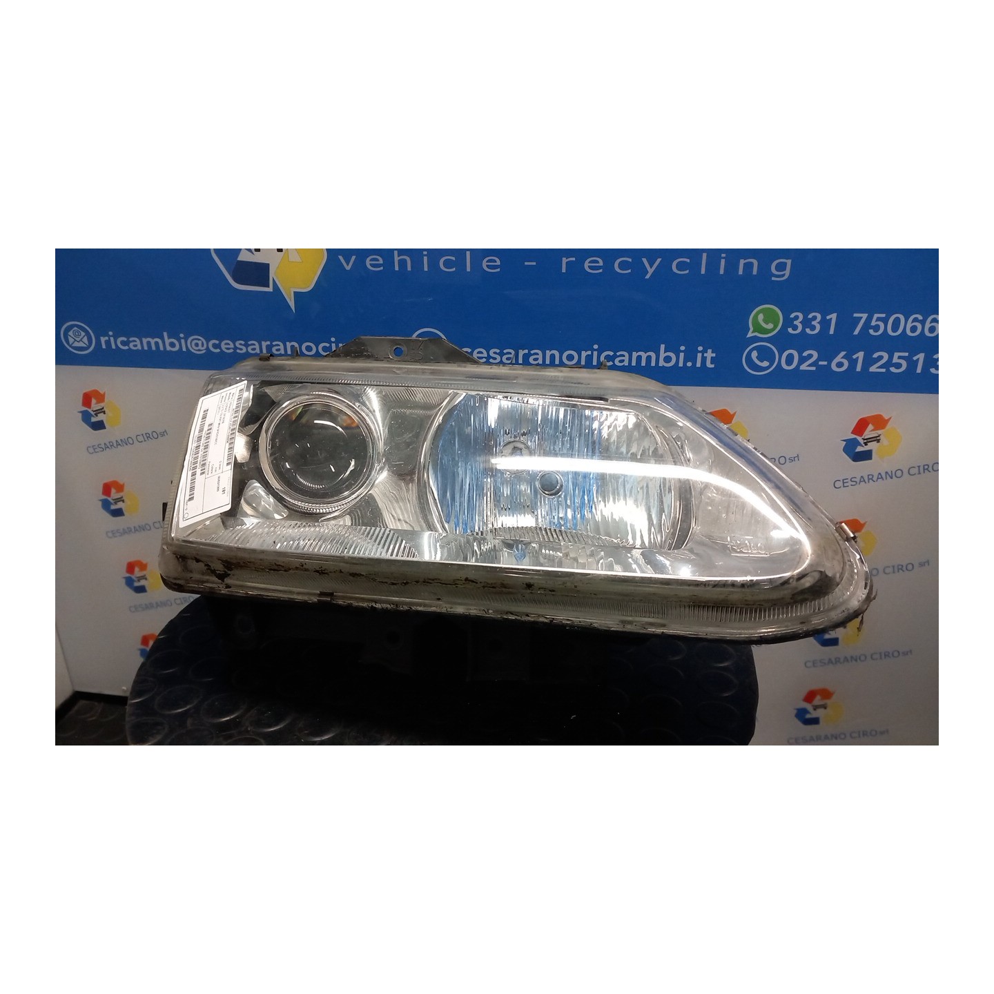 PROIETTORE DX. 096 RENAULT ESPACE 2A SERIE (03/97-07/98) G8T17 7701038272
