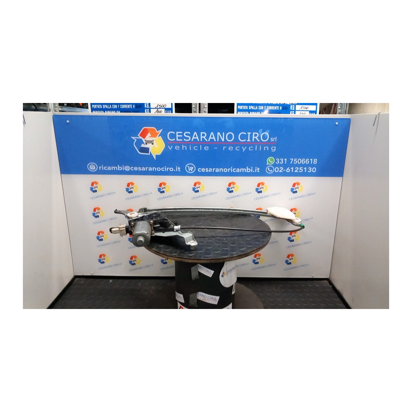 ALZACRISTALLO ELETTR. PORTA POST. DX. 098 RENAULT ESPACE 2A SERIE (03/97-07/98) G8T17 6025300810