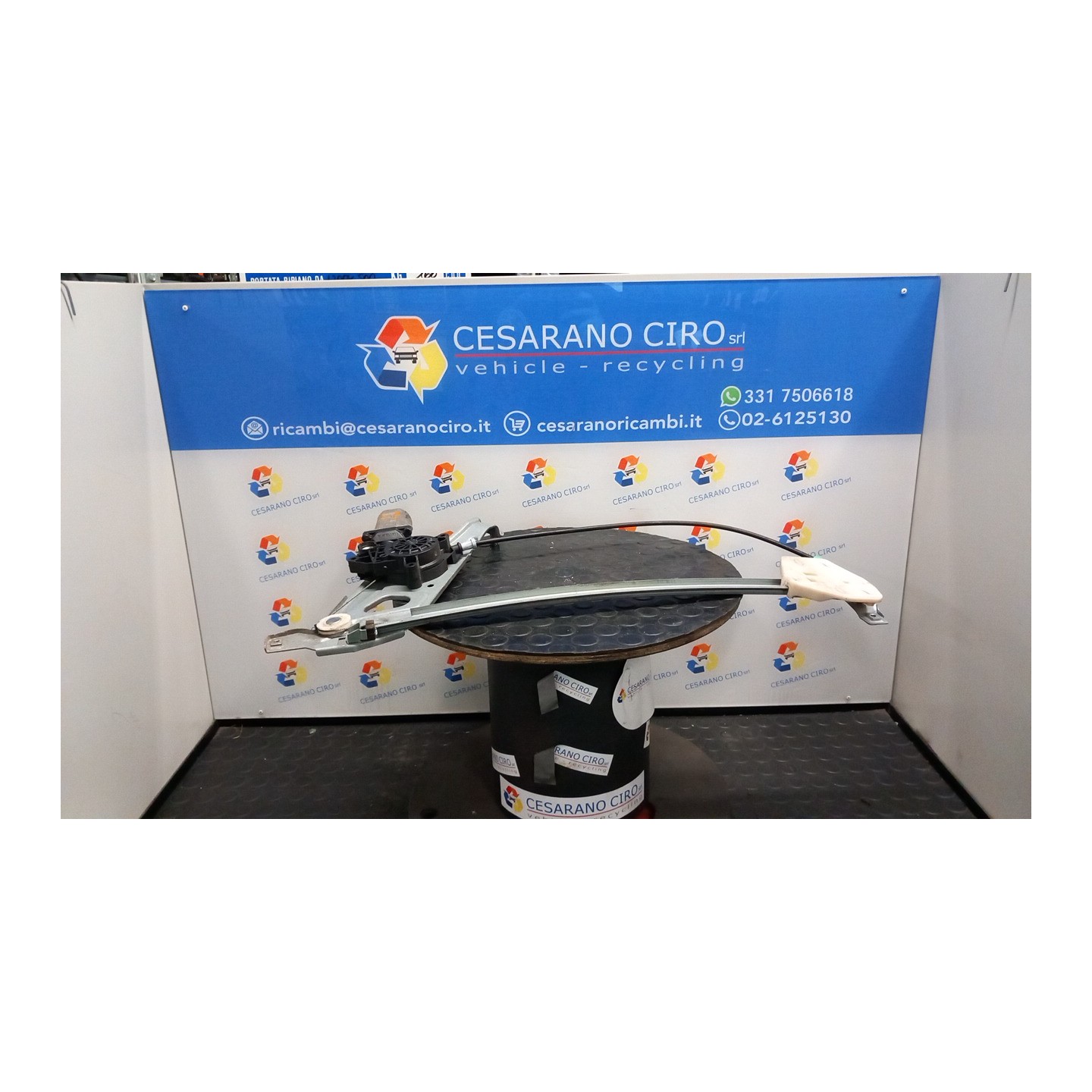 ALZACRISTALLO ELETTR. PORTA POST. SX. 099 RENAULT ESPACE 2A SERIE (03/97-07/98) G8T17 6025300811