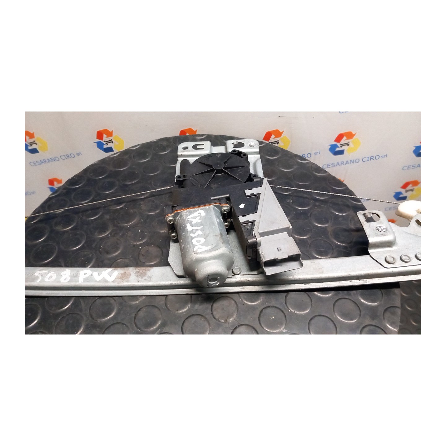 ALZACRISTALLO ELETTR. PORTA POST. C/MOTORINO DX. 102 PEUGEOT 307 (04/01-12/06) RHR 9224A4