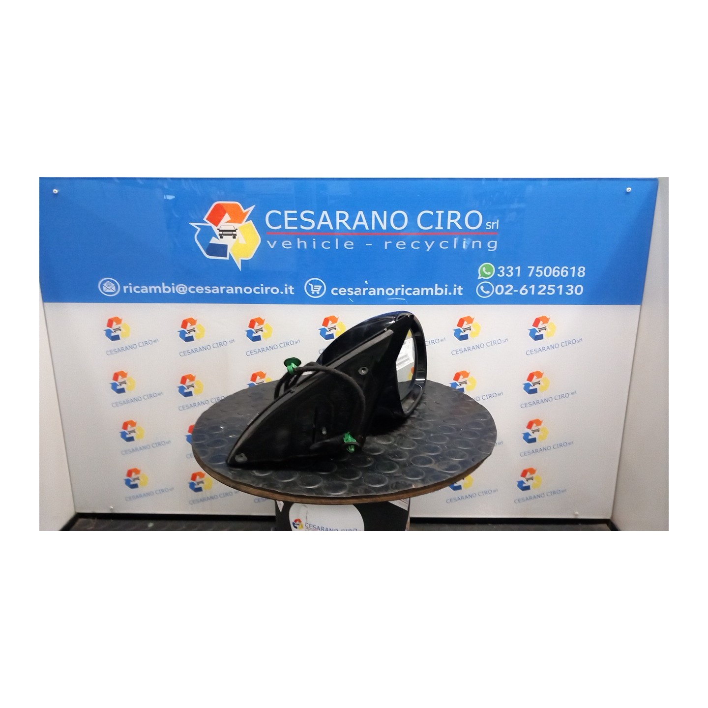 RETROVISORE EST. REGOLAZ. ELETTR. RI DX. 003 VOLKSWAGEN PASSAT (3C) (02/05-12/10) CBA 3C1857508CL9B9