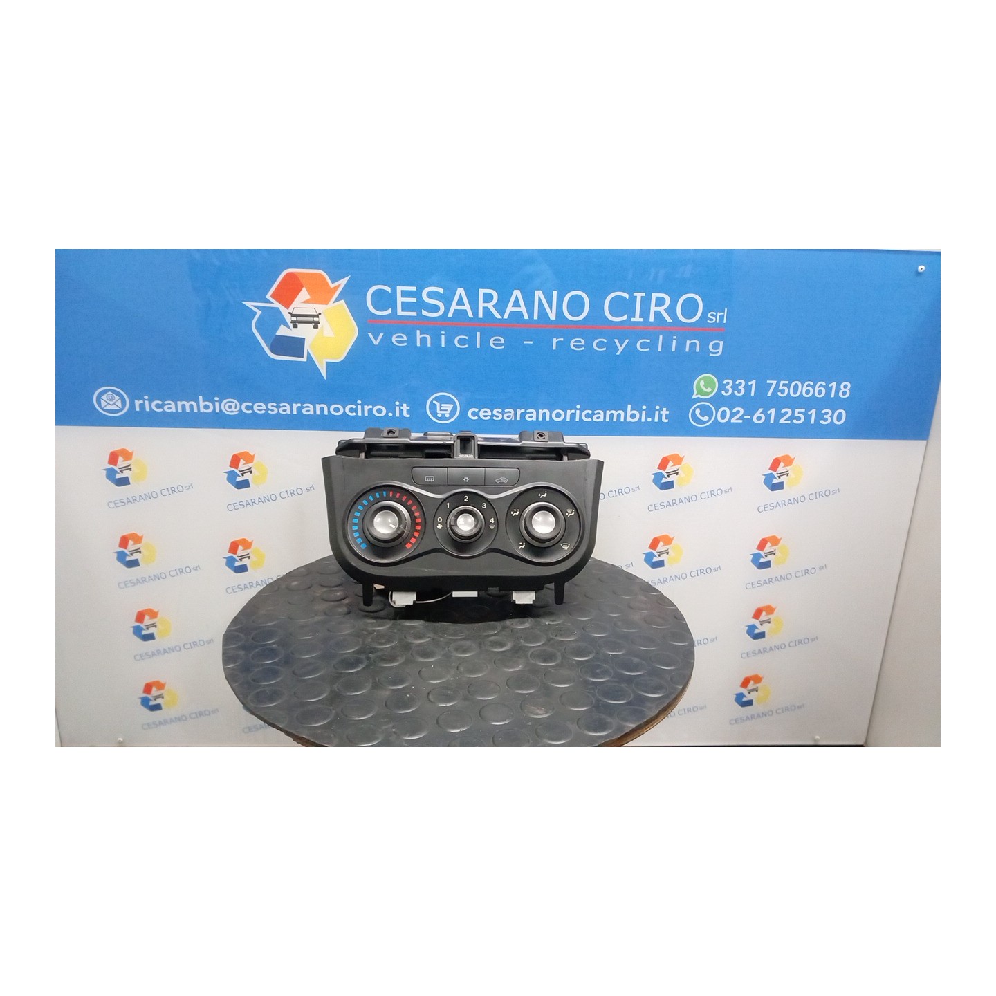 BLOCCO COMANDO CLIMATIZZAZIONE C/A/C AUT. 017 ALFA ROMEO MITO (X6) (06/08-06/11) 955A1000 156088743