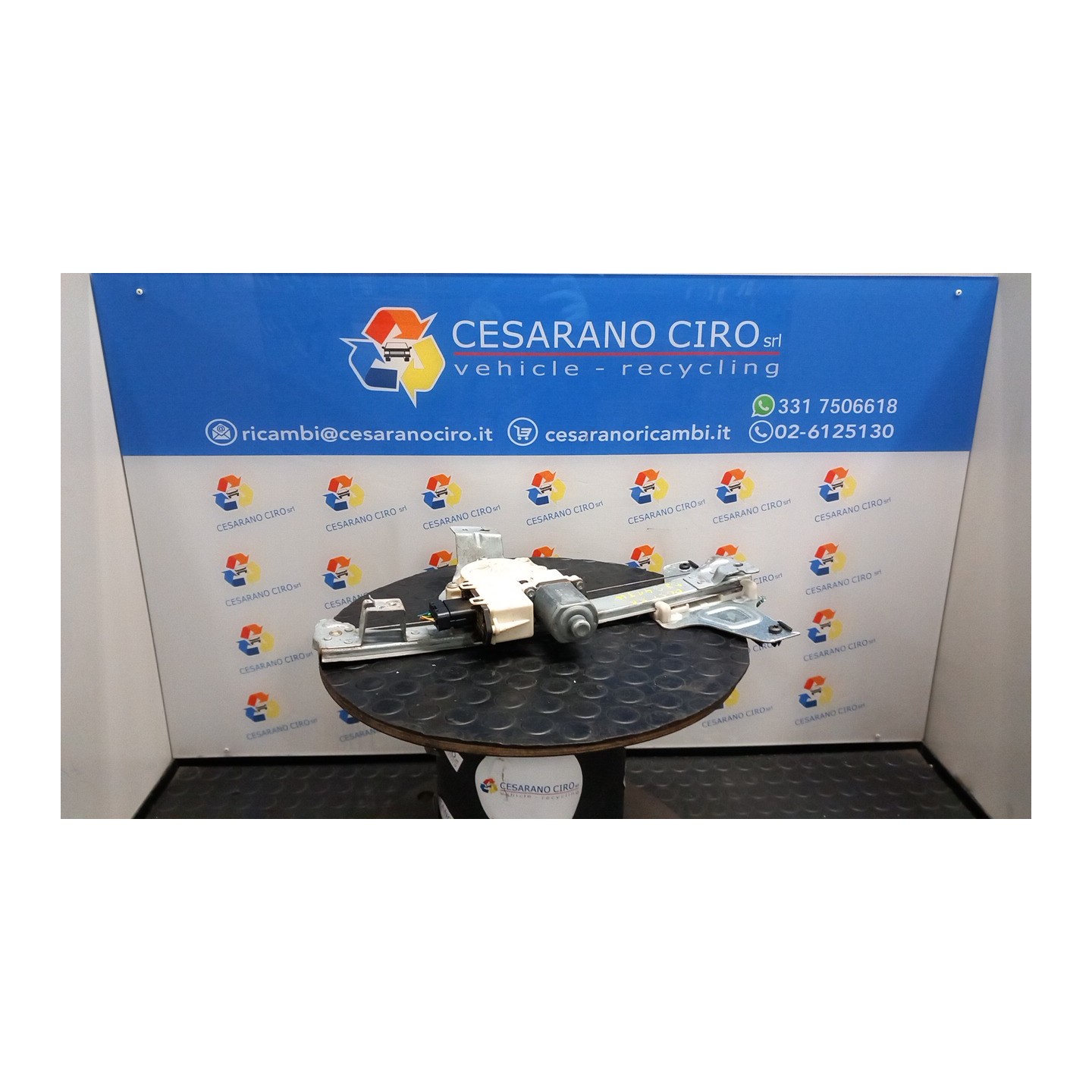 ALZACRISTALLO ELETTR. PORTA POST. C/MOTORINO DX. 056 CITROEN C4 (11/04-10/10) KFU 9224J1