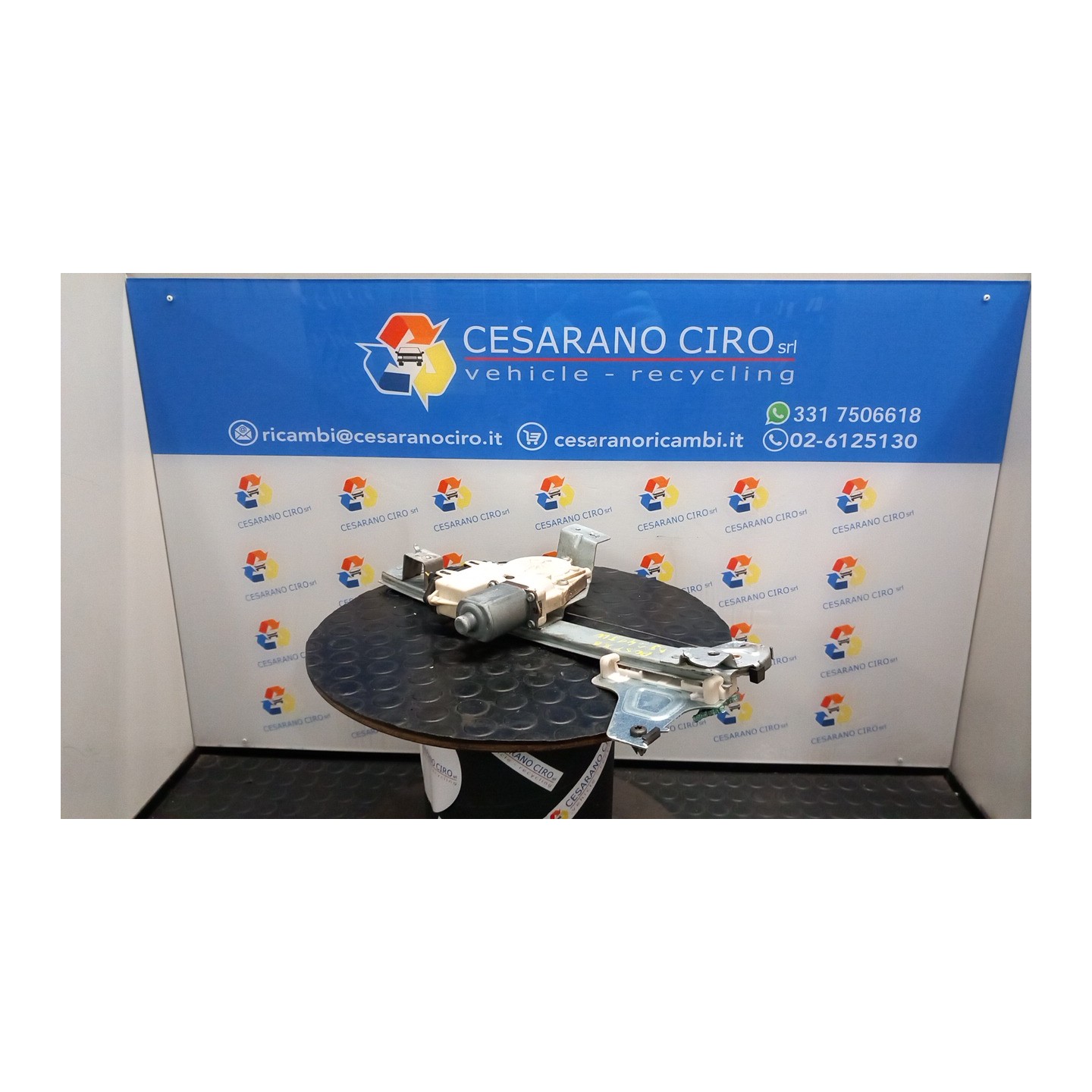 ALZACRISTALLO ELETTR. PORTA POST. C/MOTORINO DX. 056 CITROEN C4 (11/04-10/10) KFU 9224J1