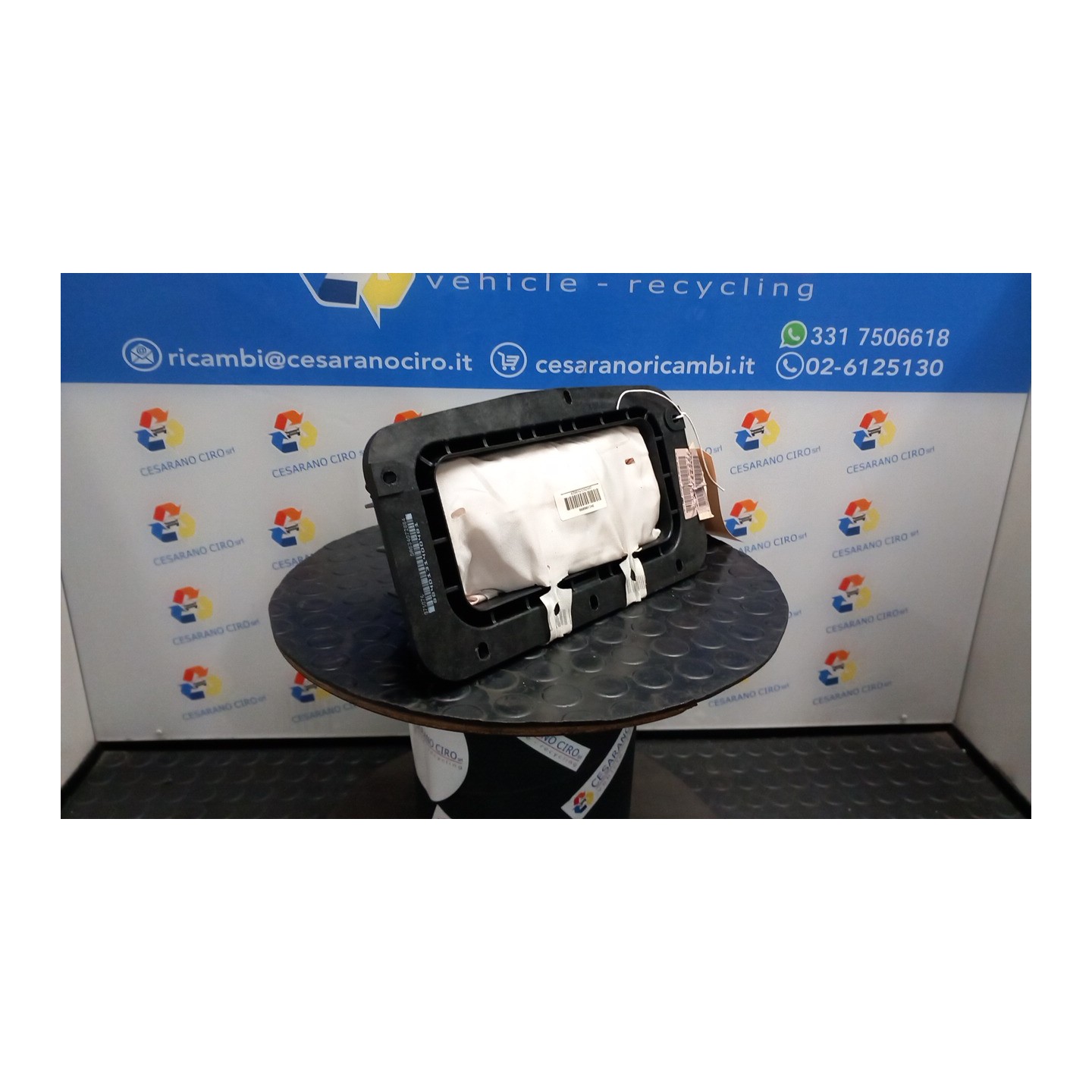 DISPOSITIVO AIRBAG LATO PASSEGGERO 100 PEUGEOT 508 (09/10-11/14-) RH01 9803128780
