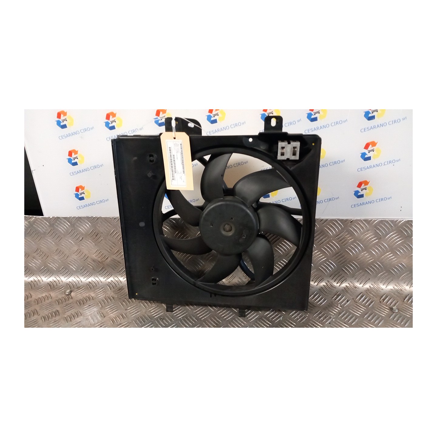 ELETTROVENTOLA CON SUPPORTO 2 VELOCIT? 90W AERO 017 PEUGEOT 207 (06/09-) KFT 9675280980