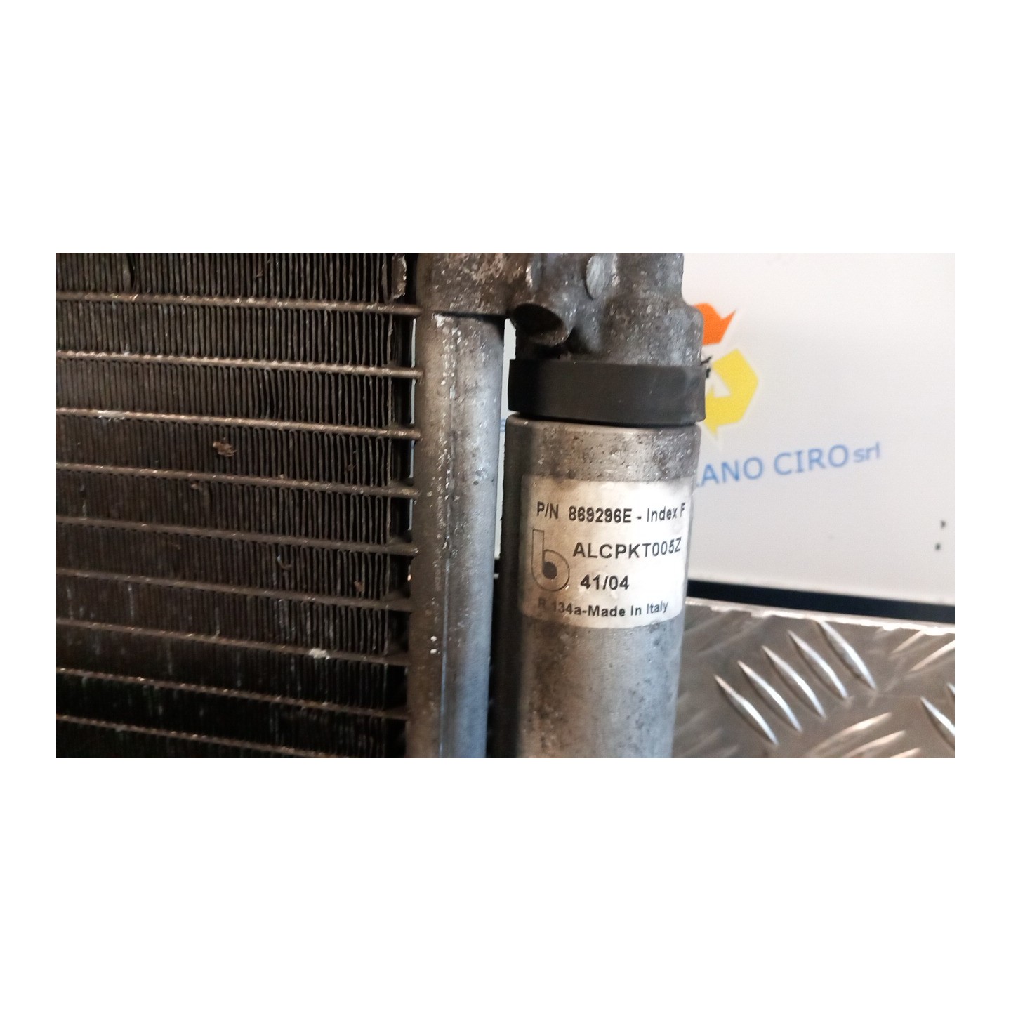 CONDENSATORE A/C 022 MINI MINI (R50/R53) (07/01-07/06) W10B16A 64531490572